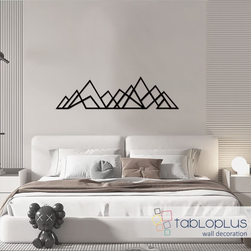 Sıra Dağlar Metal Tablo