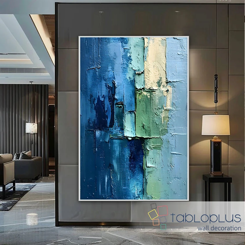 Soğuk Dokunuş 3d Yoğun Yağlı Boya Dokulu Tablo