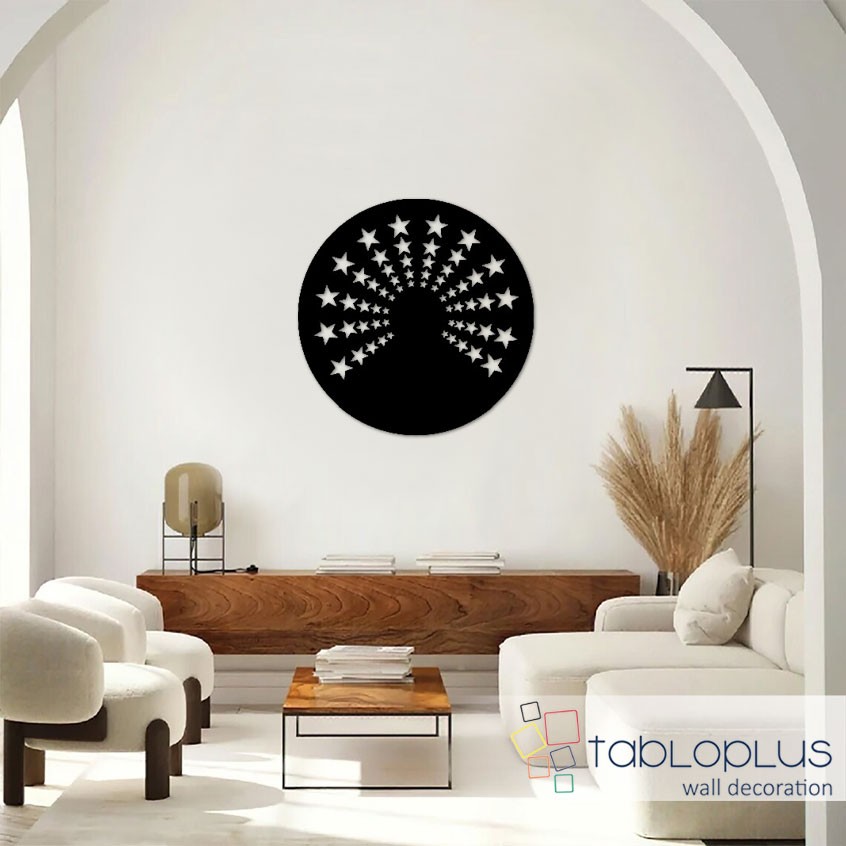 Büyüyen Yıldızlar Metal Tablo