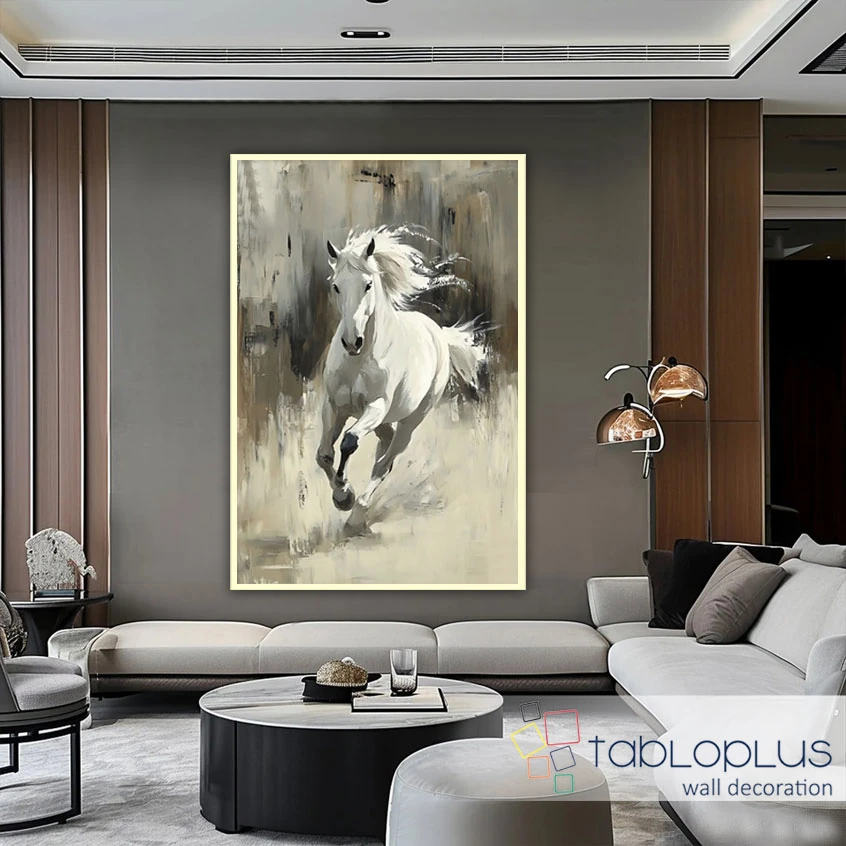 Işıltılı Uçuş Yağlı Boya Tablo