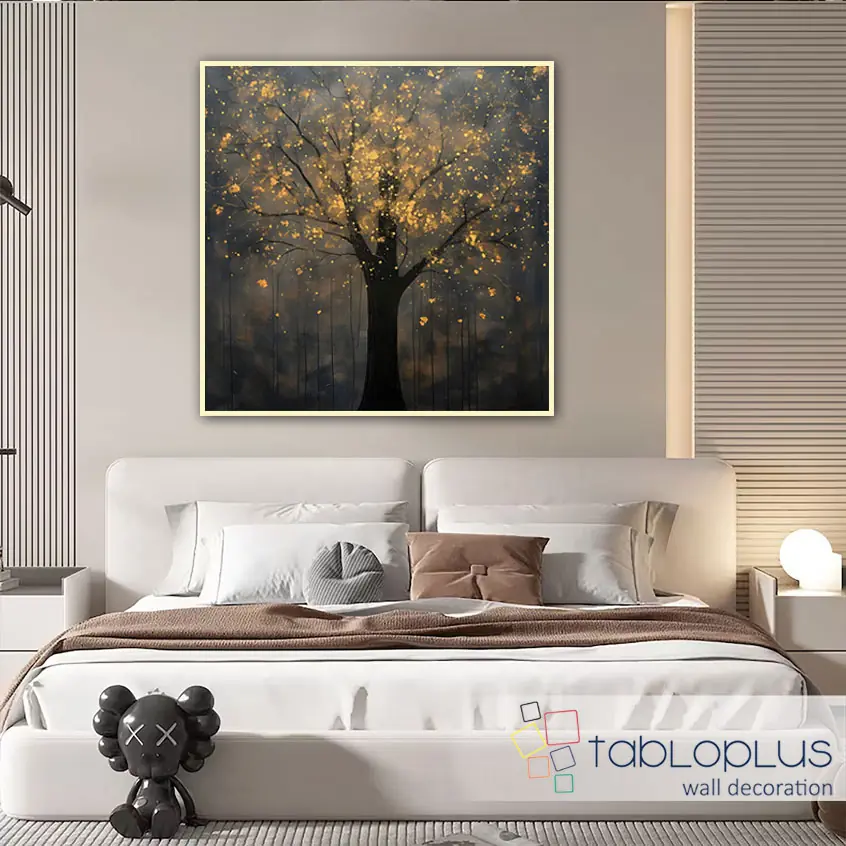 Ormanın Işıkları Yağlı Boya Tablo