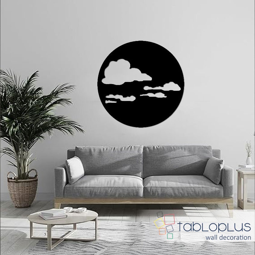Bulutlar Metal Tablo