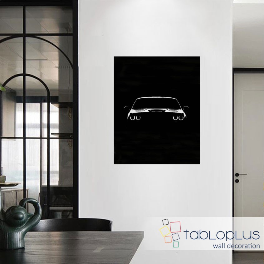 Dodge Challenger Metal Tablo