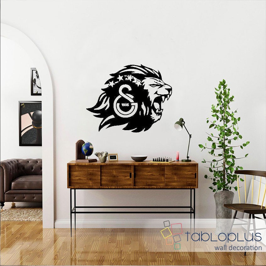Aslan GS Amblemi Metal Tablo
