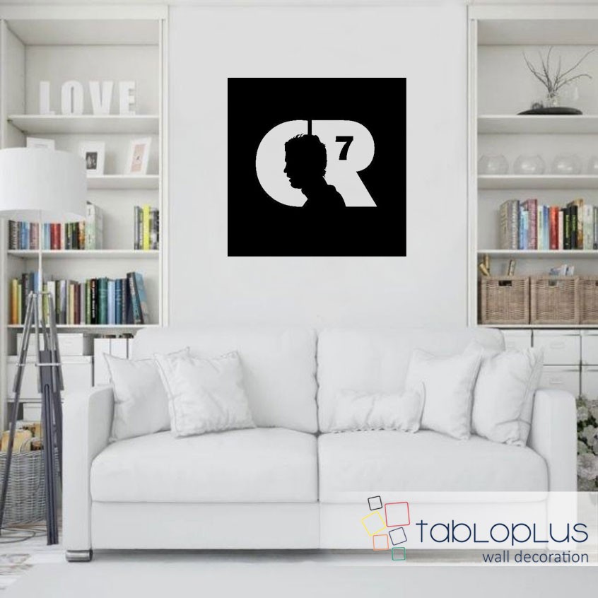 CR 7 Efsane Metal Tablo
