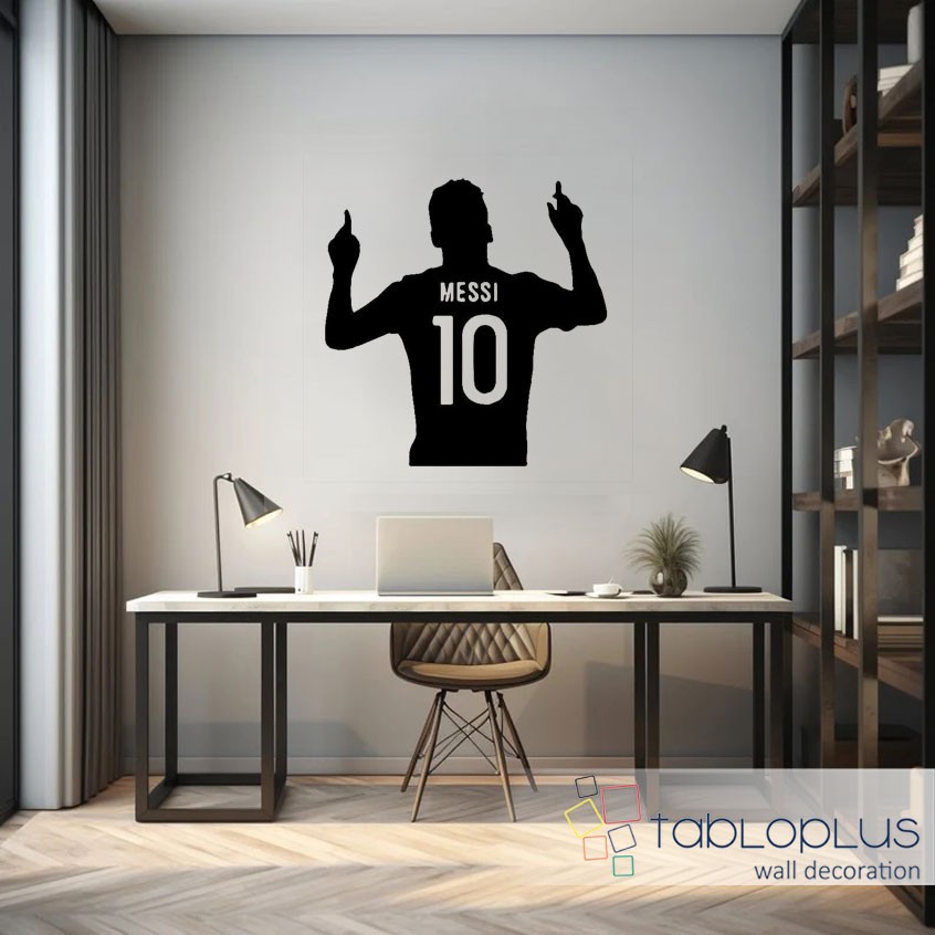 Lionel Messi Metal Tablo