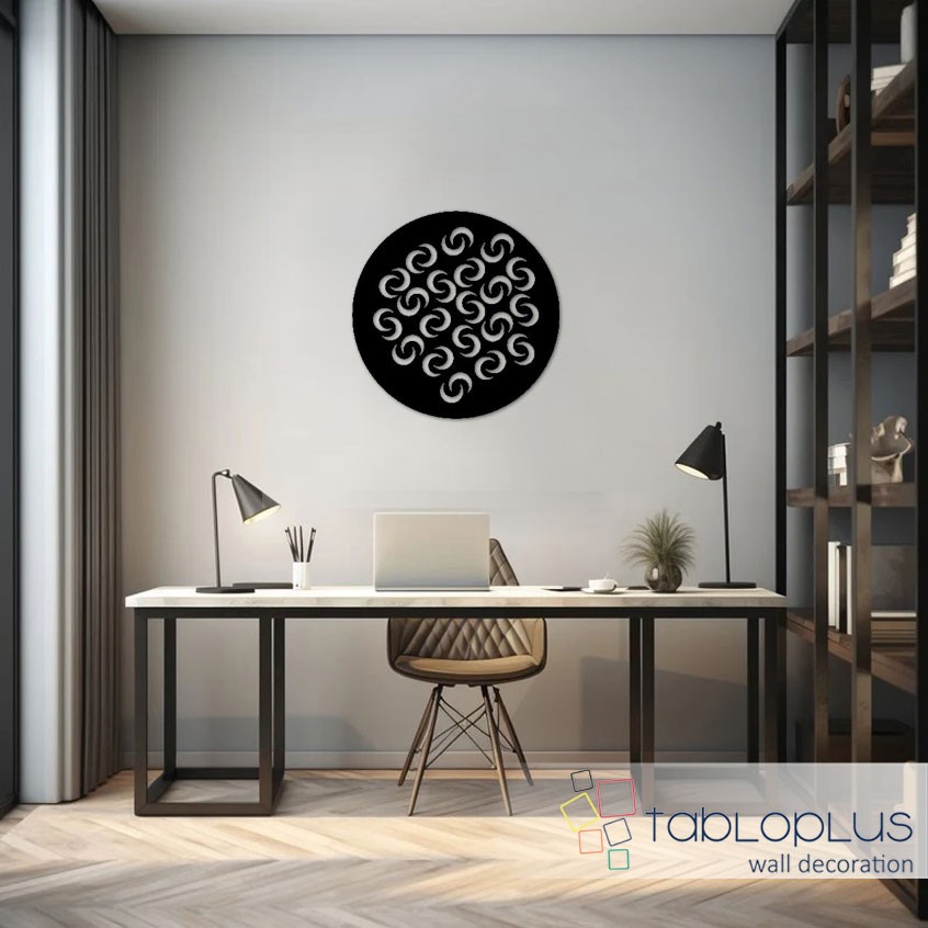 Hilal Desen Metal Tablo