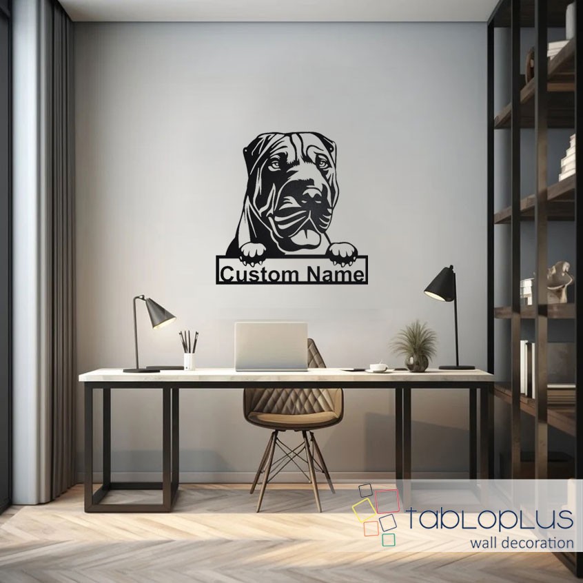 Benim Köpeğim Metal Tablo