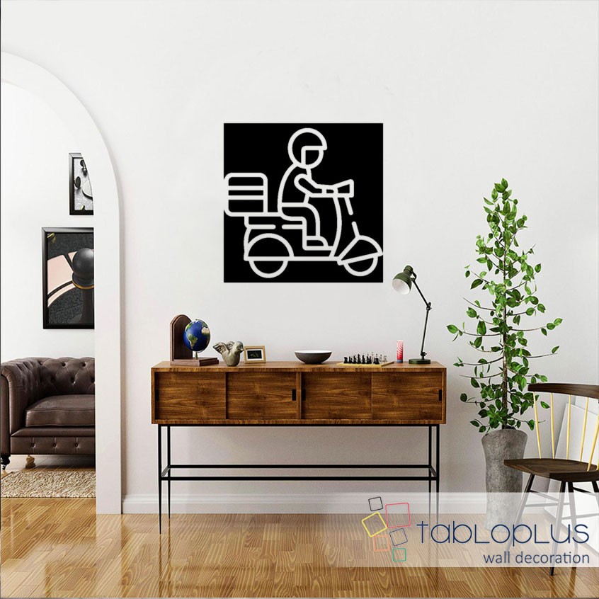 Çocuk Sürücü Metal Tablo