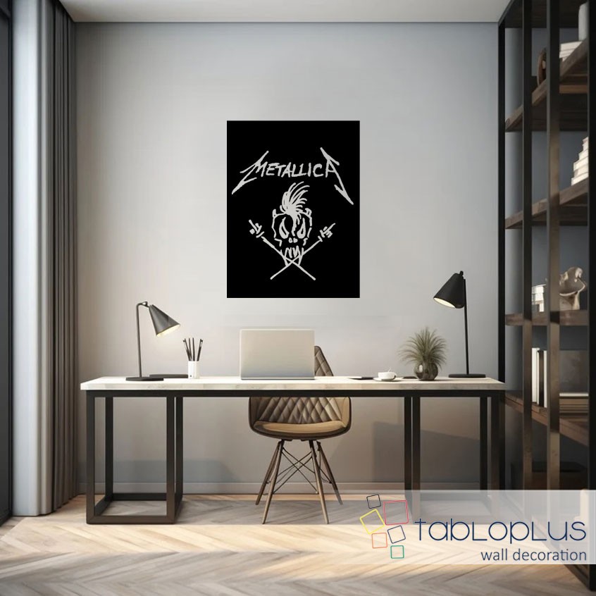 Metalika Yüzü Metal Tablo
