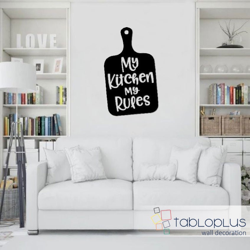 Benim Mutfağım Metal Tablo