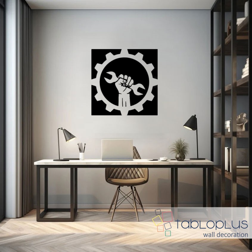 Tamir Bizim İşimiz Metal Tablo