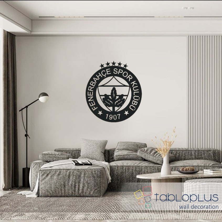 Fenerbahçe Amblem Metal Tablo