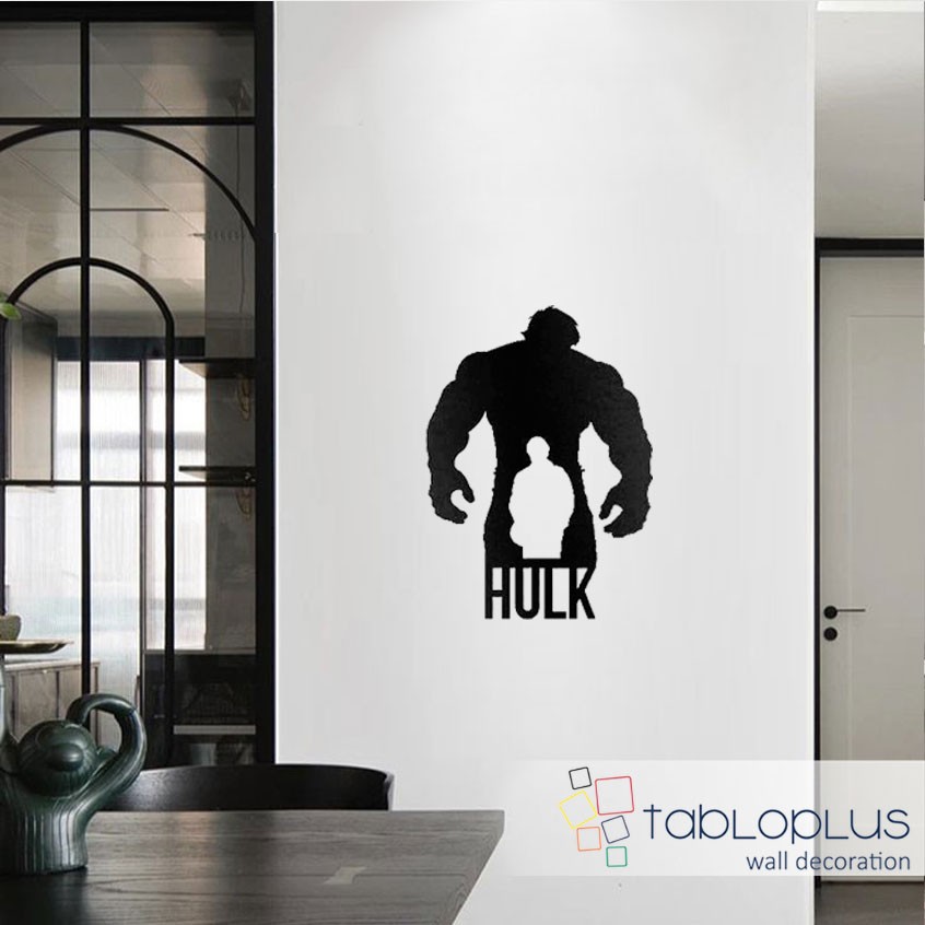 Hulk Süper Kahraman Metal Tablo