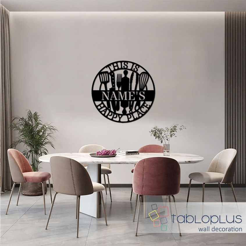 Mutfak Aletleri Metal Tablo