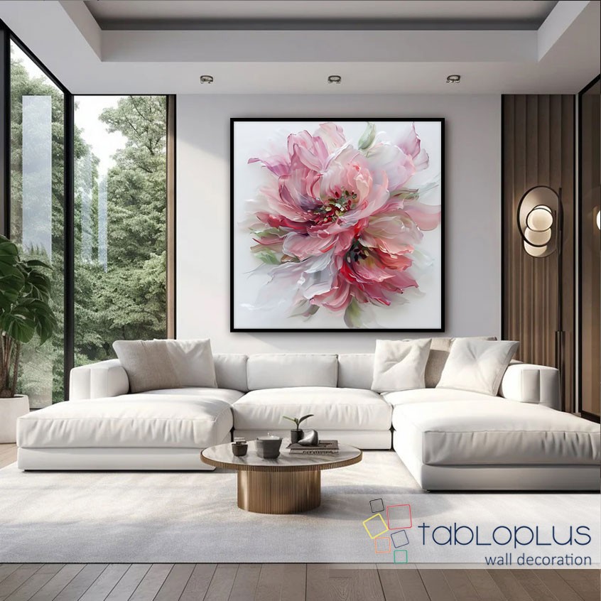 Gülün İhtişamı Yağlı Boya Tablo