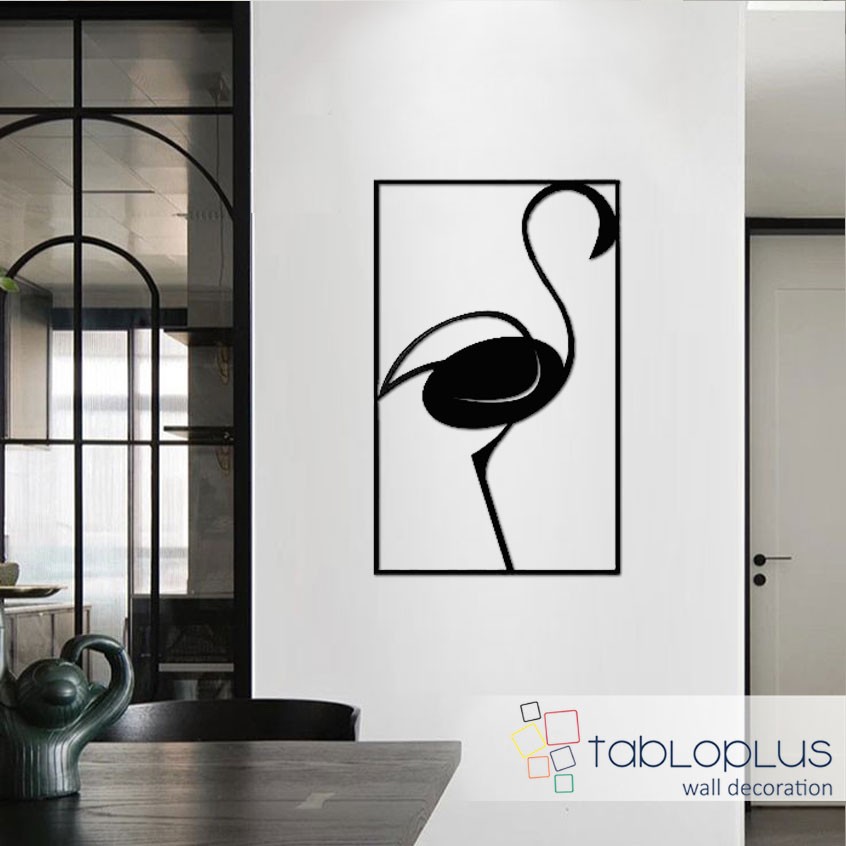 Flamingo Metal Tablo