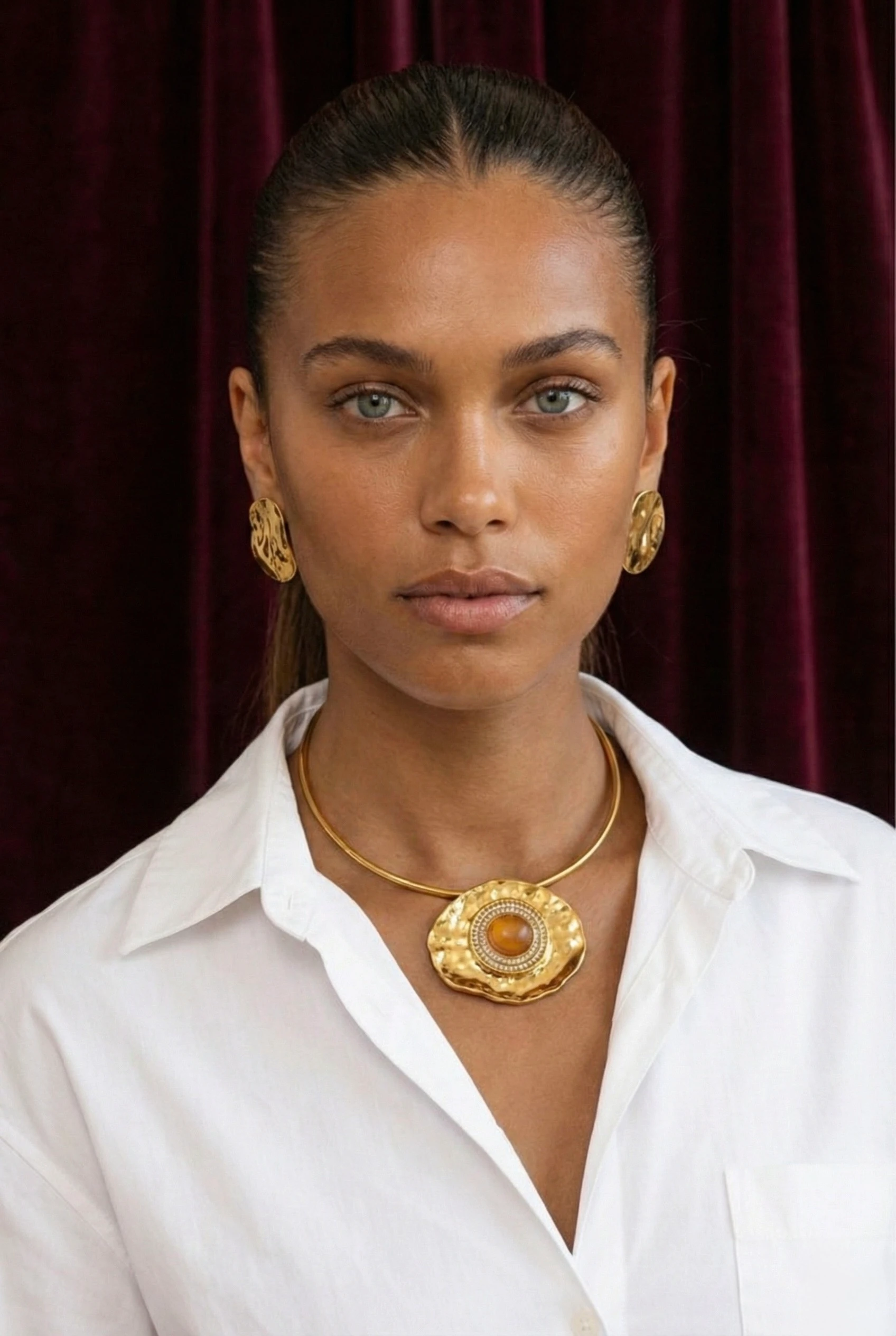 CLEOPATRA Kolye & Küpe Seti