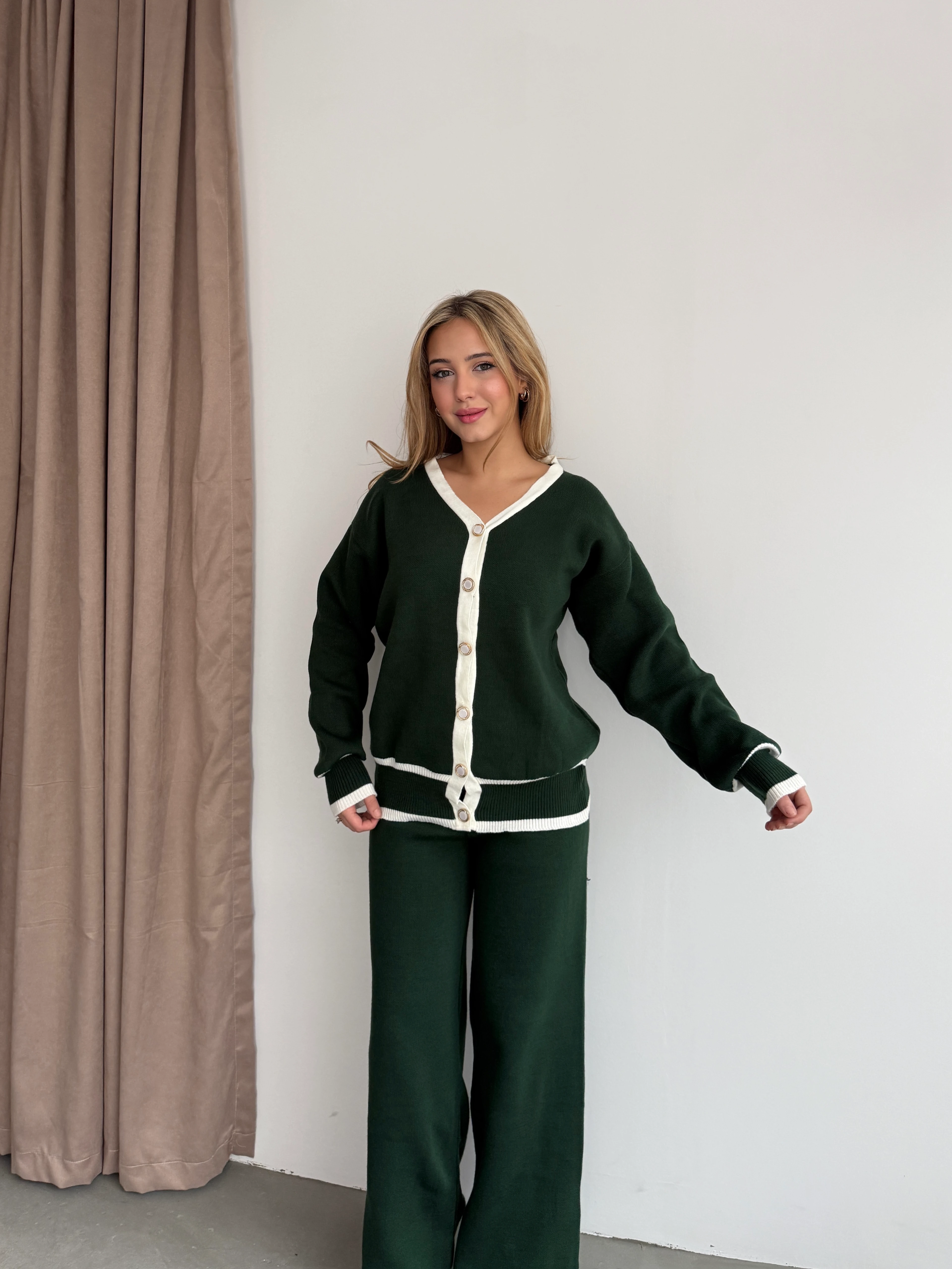 Lisa İkili Takım - Haki