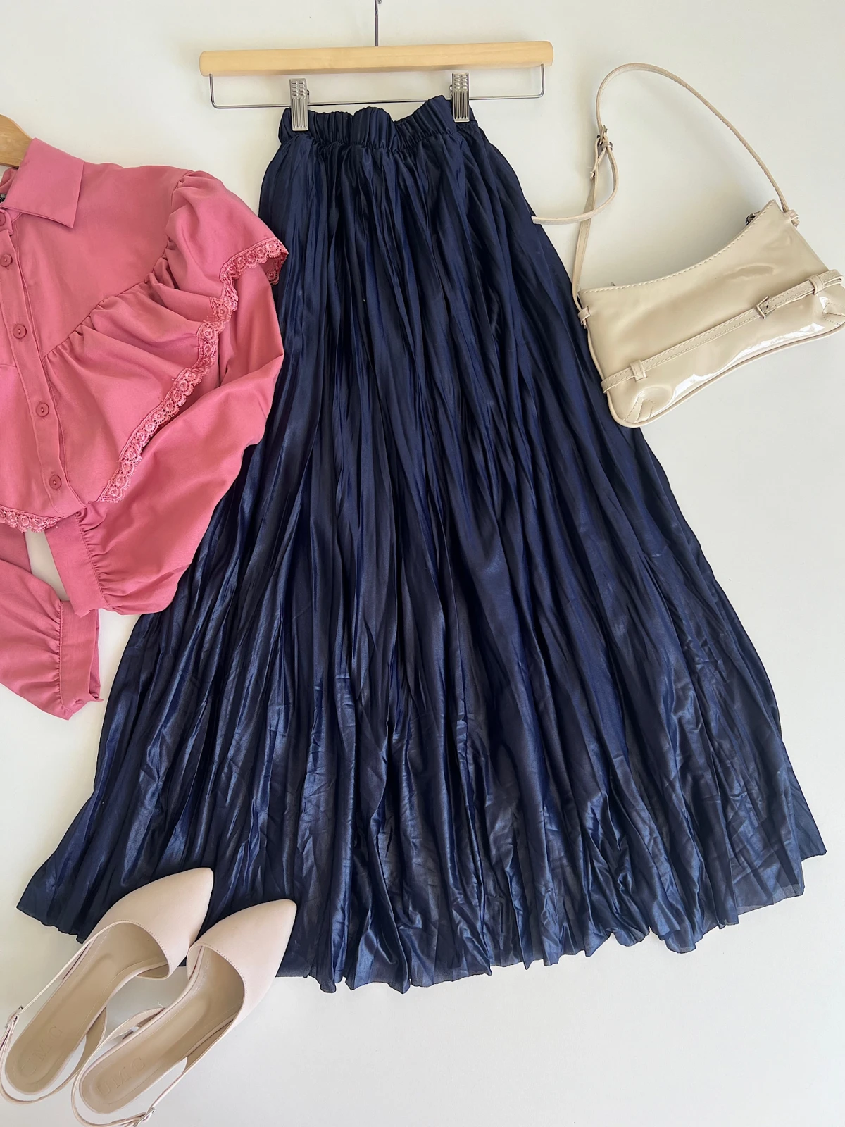 Kraş Etek - Lacivert