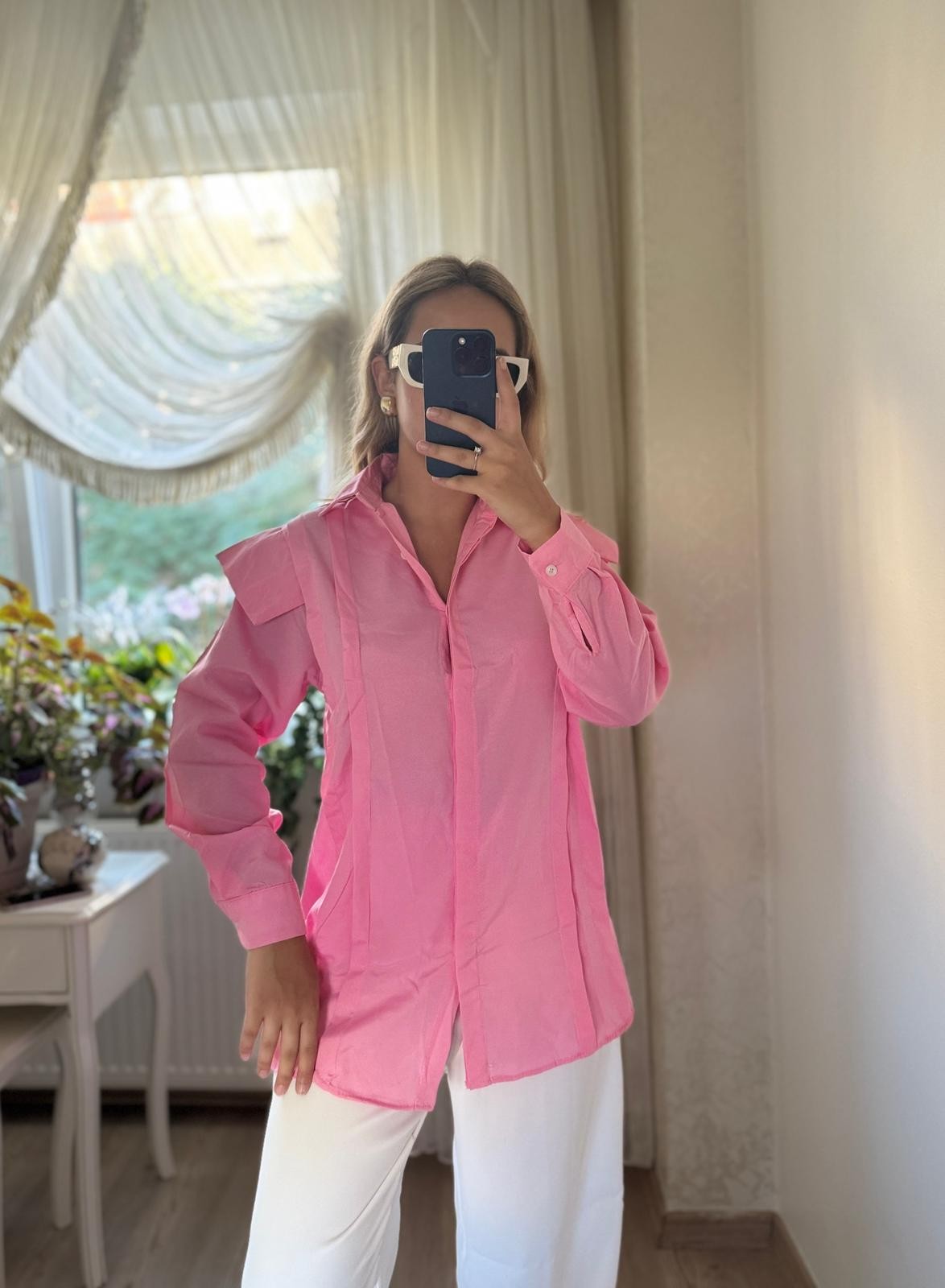 Lina Gömlek - Pembe