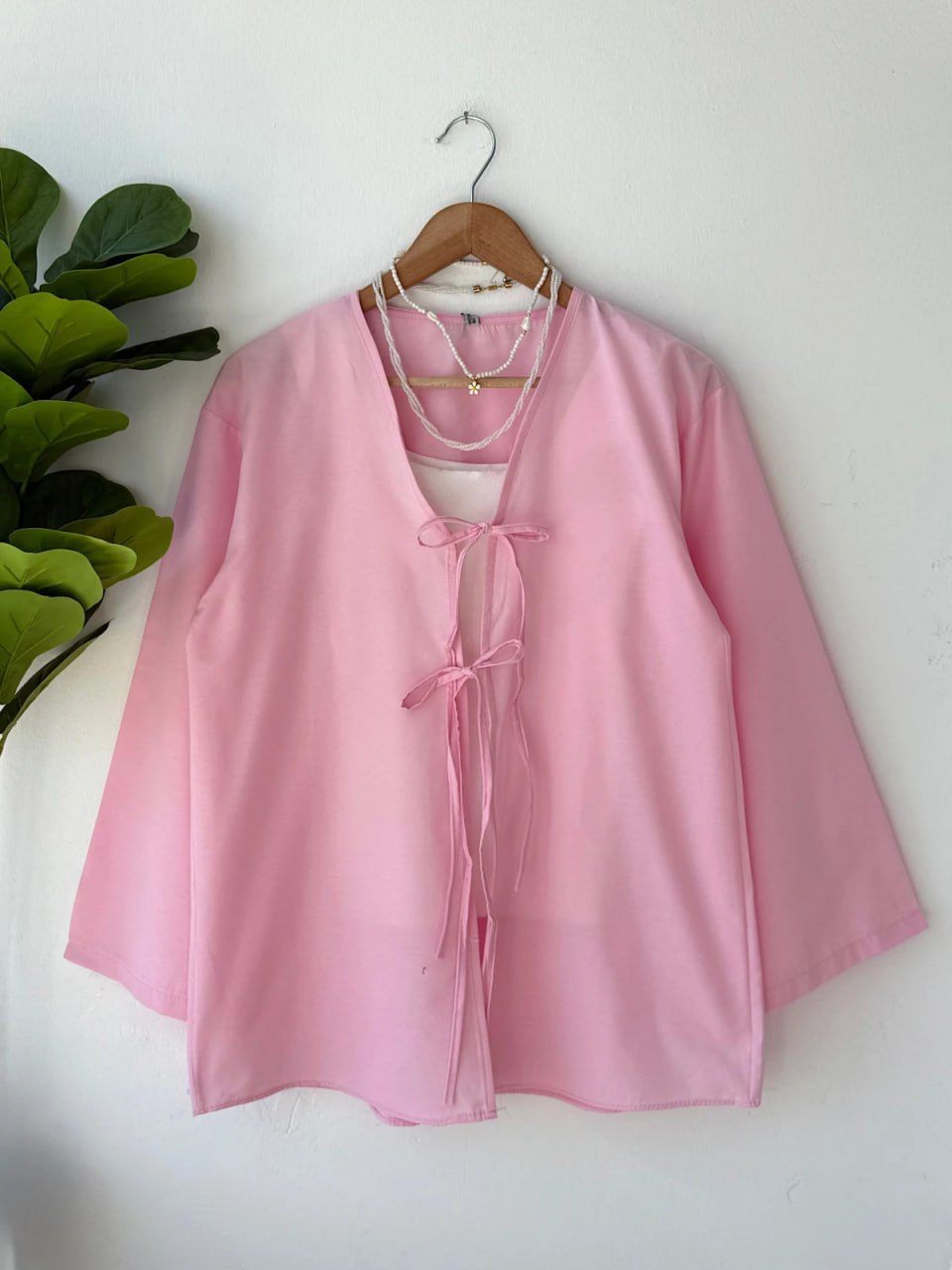İki İpli Bağlamalı Kimono
