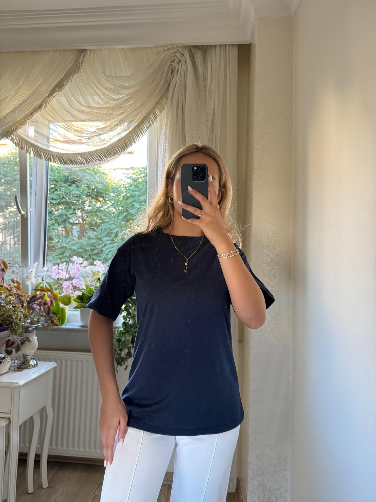 Basic T-Shirt - Lacivert
