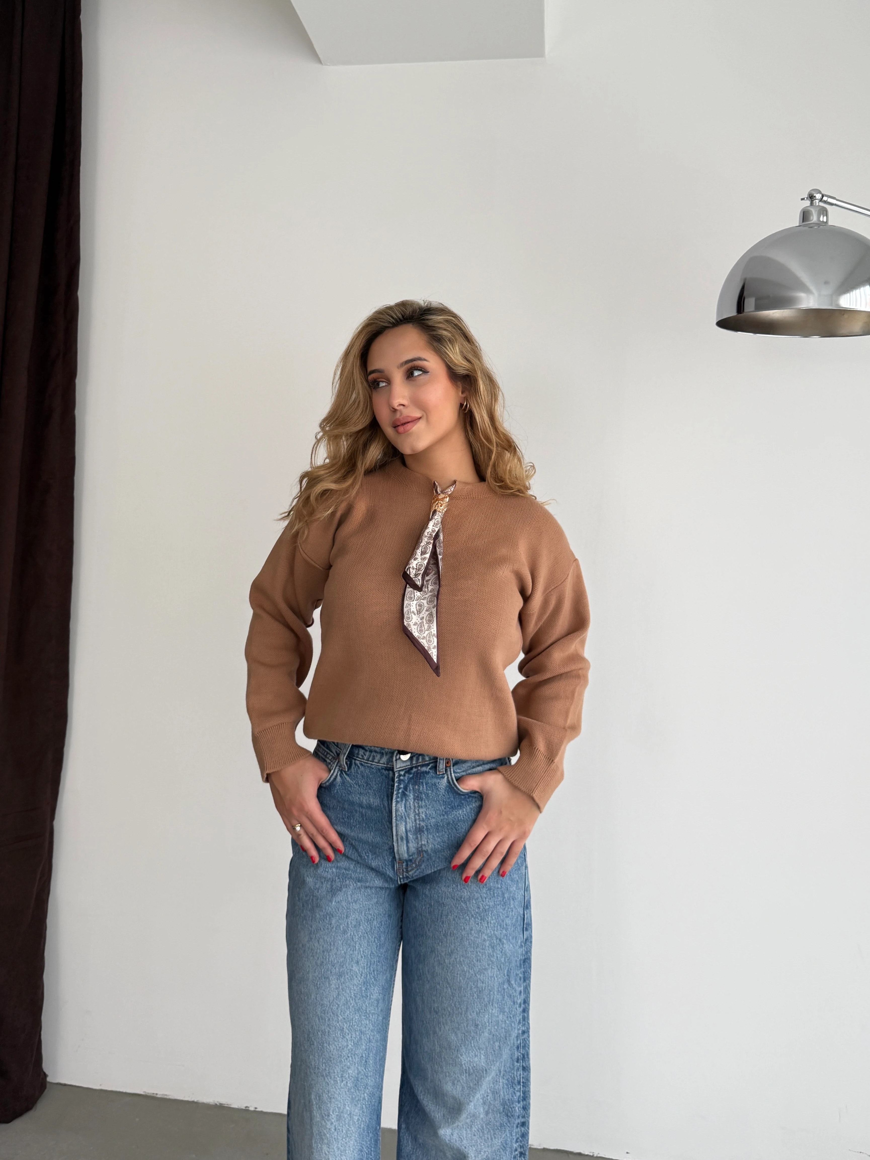 Fularlı Kazak - Camel