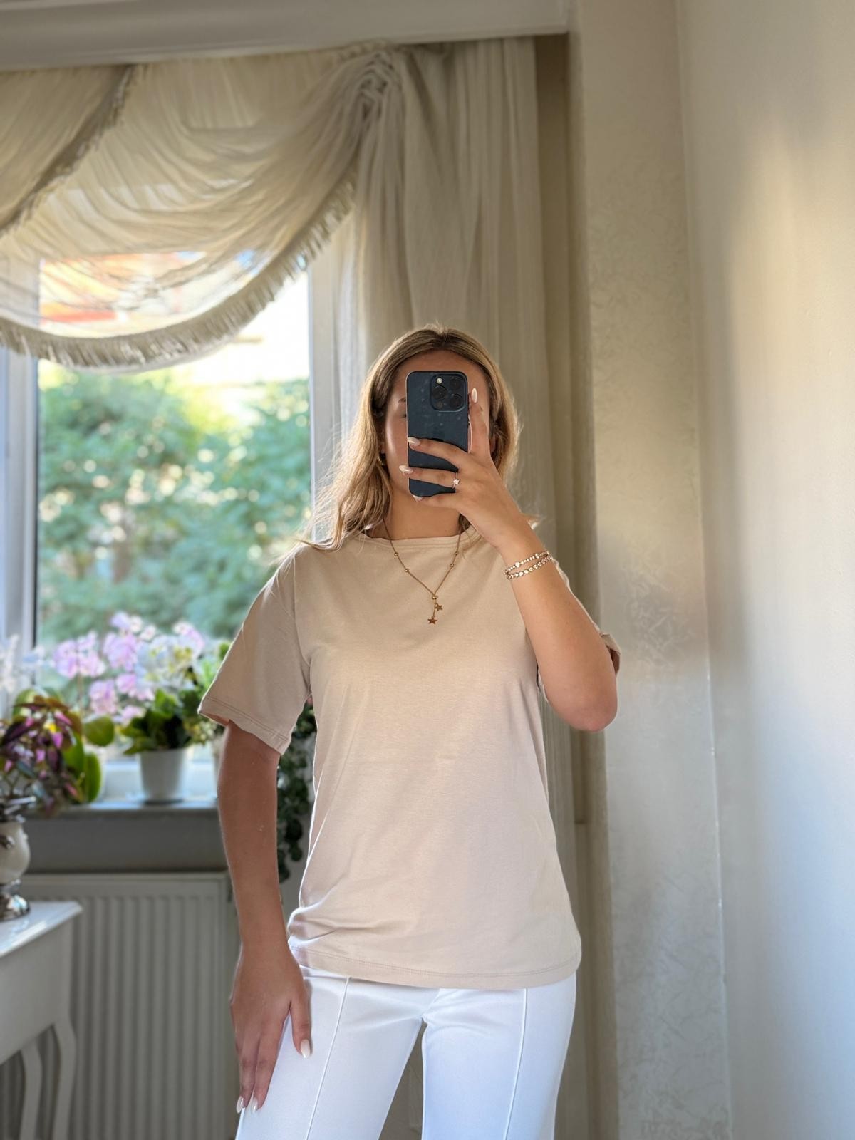 Basic T-Shirt - Bej