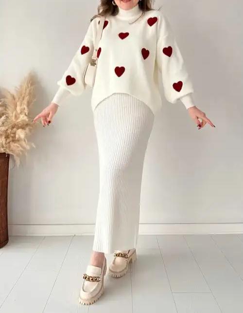 Kalpli Bolero Takım - Taş