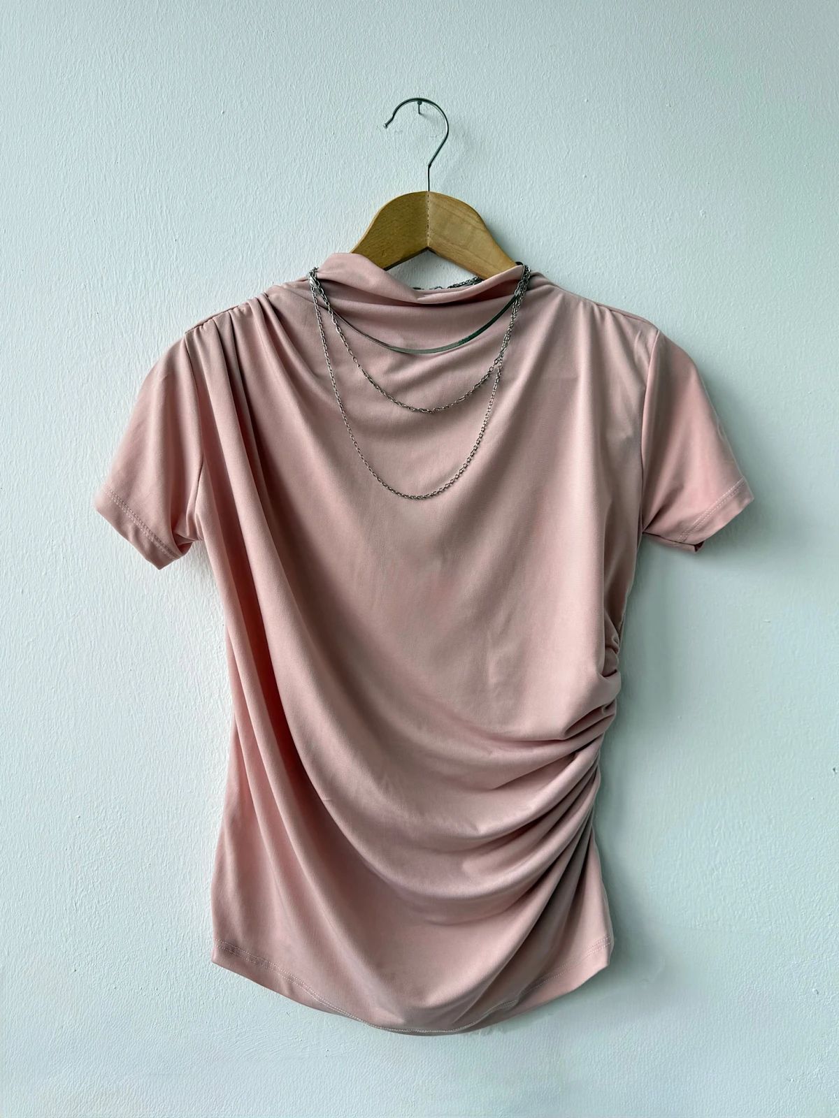 Kısa Kol Sandy Bluz