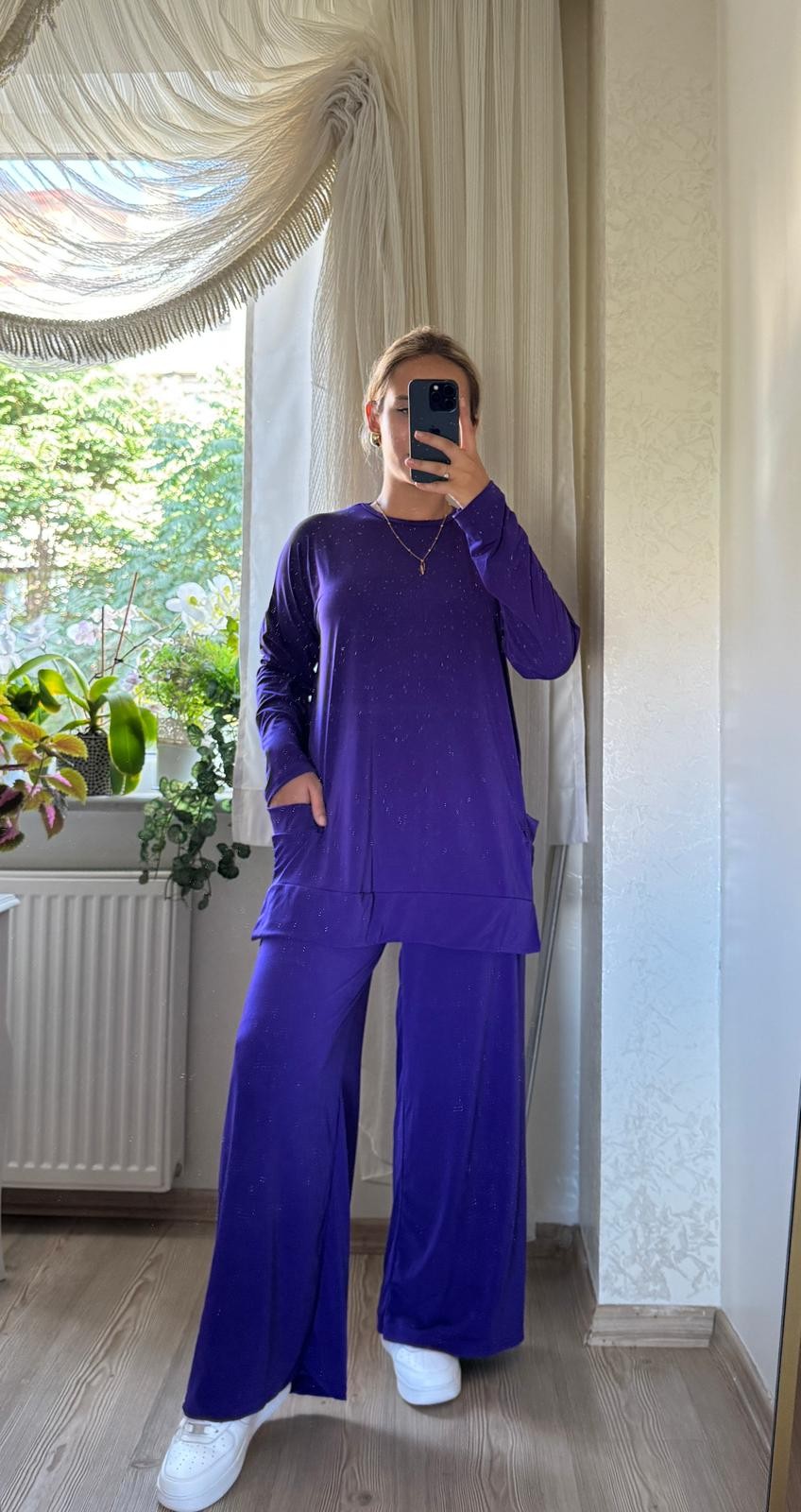 Cepli Sandy Takım - Mor
