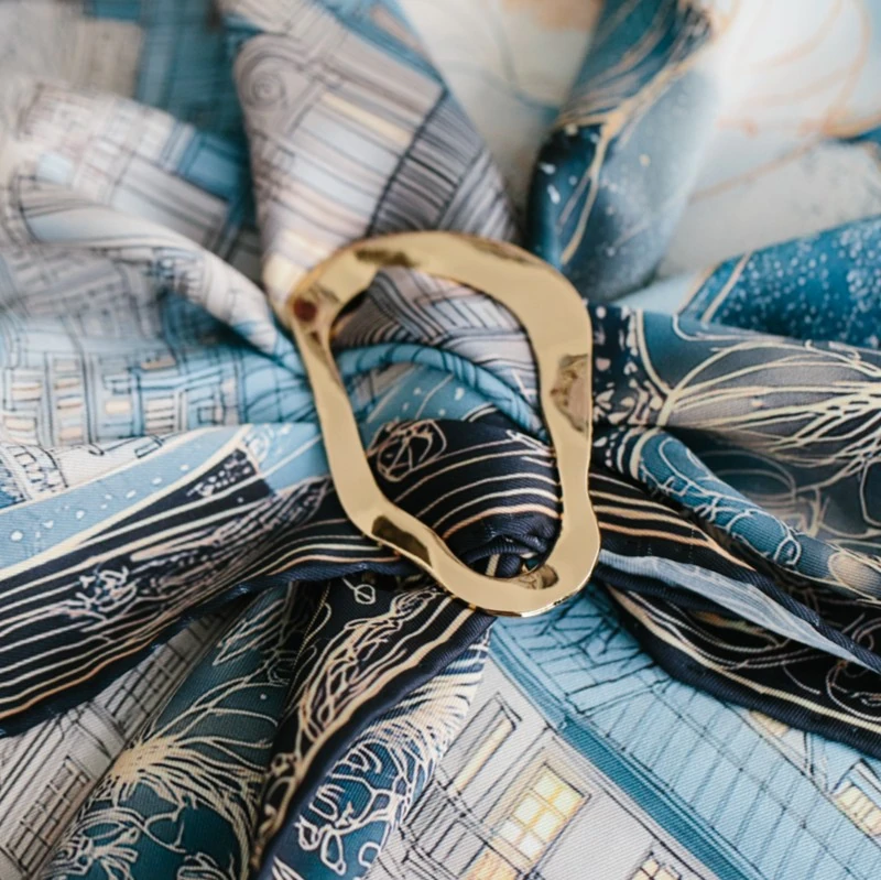 Orbit Large Fular Aksesuarı | Pure Paris