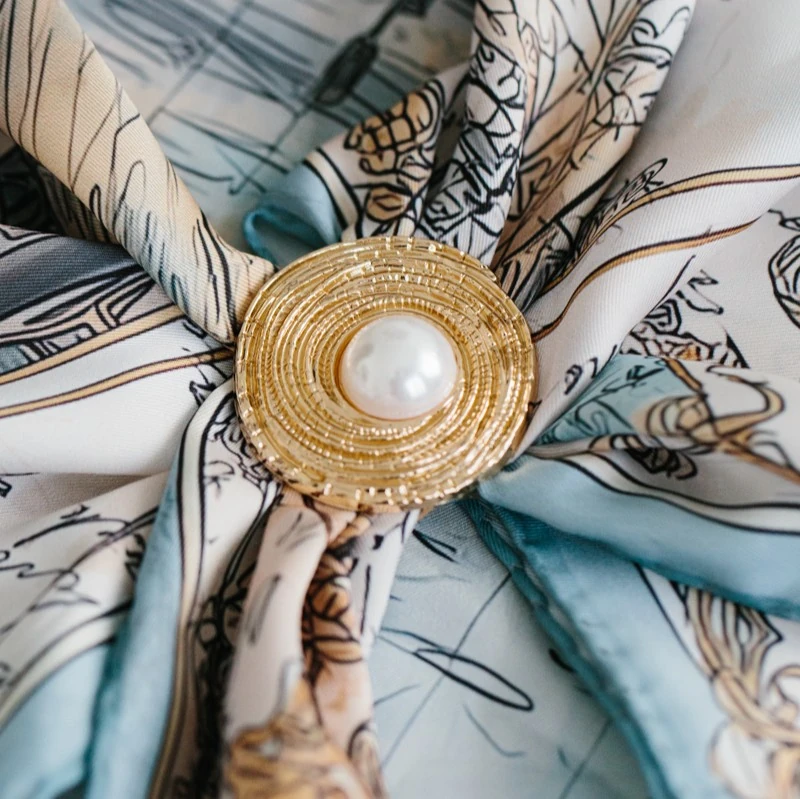 Pearl Fular Aksesuarı Rose Gold | Pure Paris