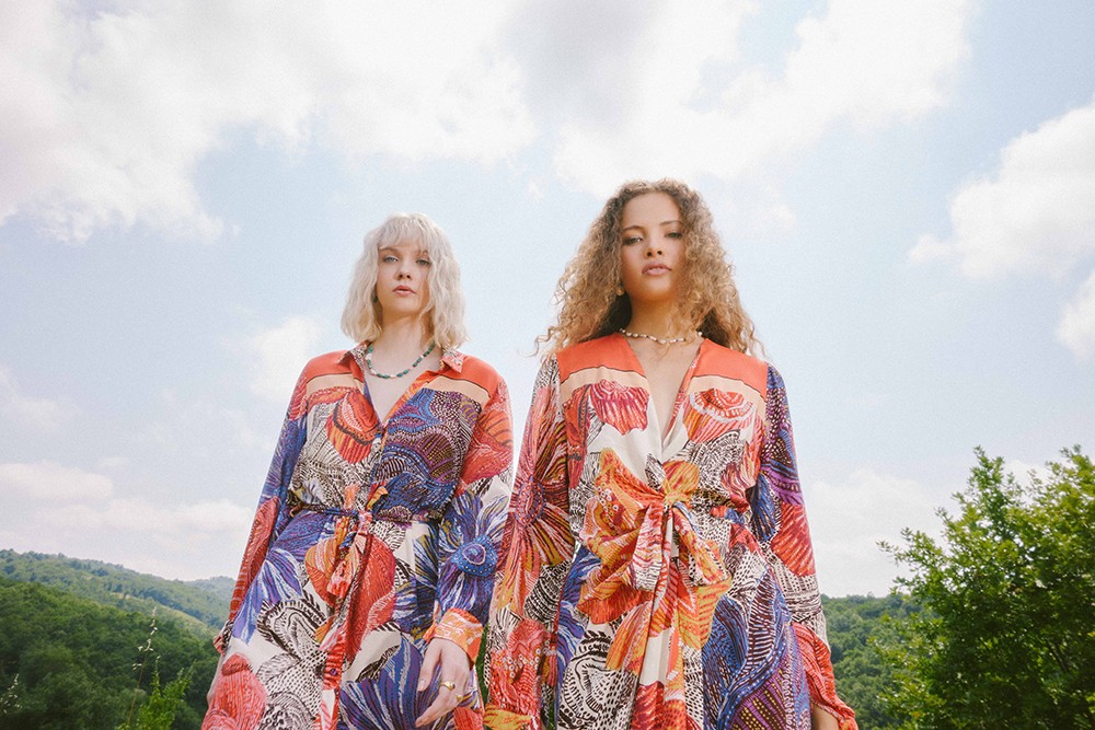 Blooming Garden Wrap Dress