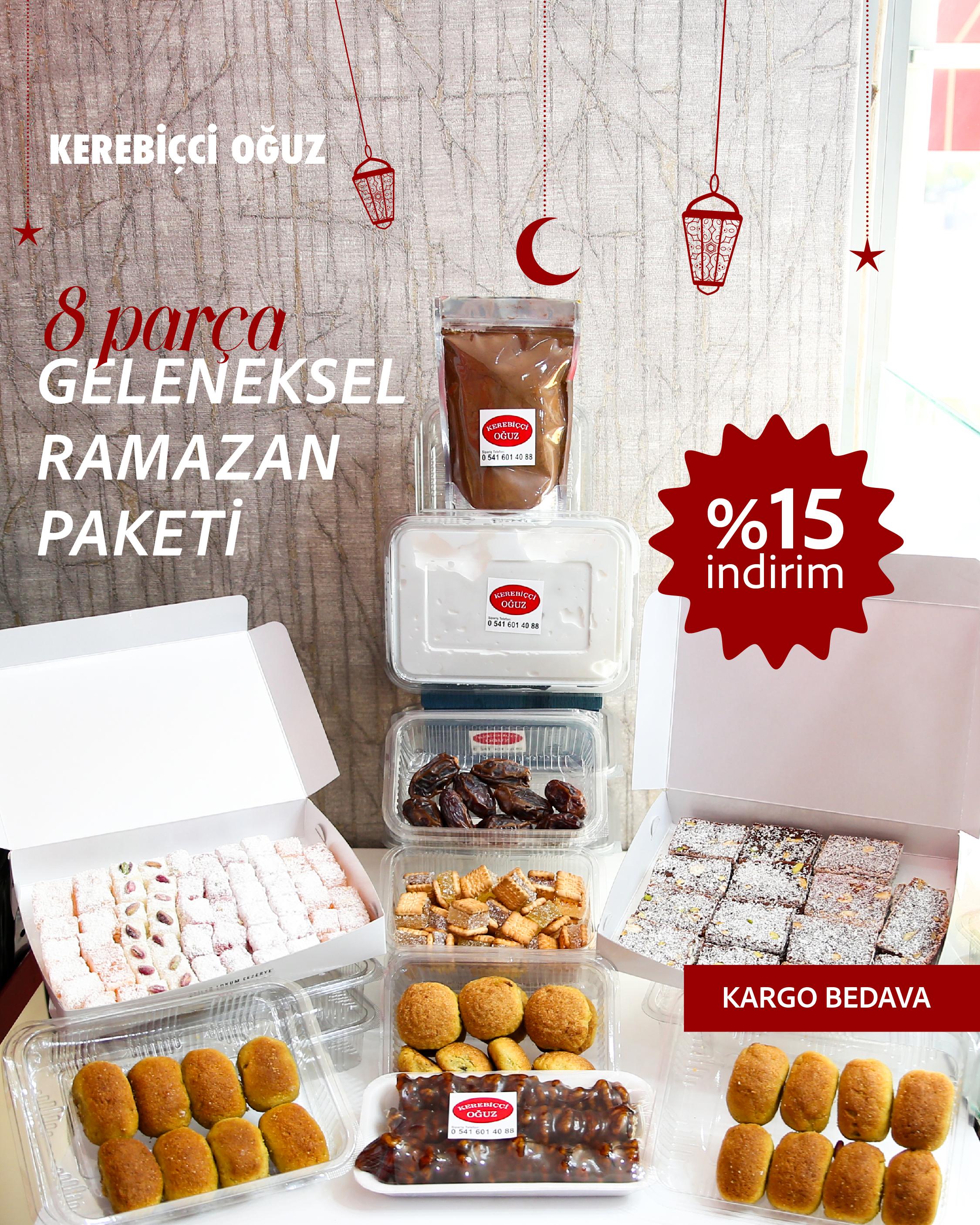 Geleneksel Ramazan Paketi (8 parça)