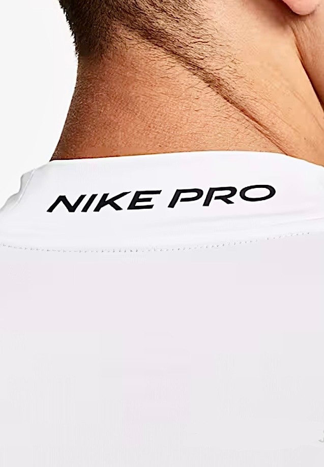 Nike Boğazlı Compression Body - Beyaz