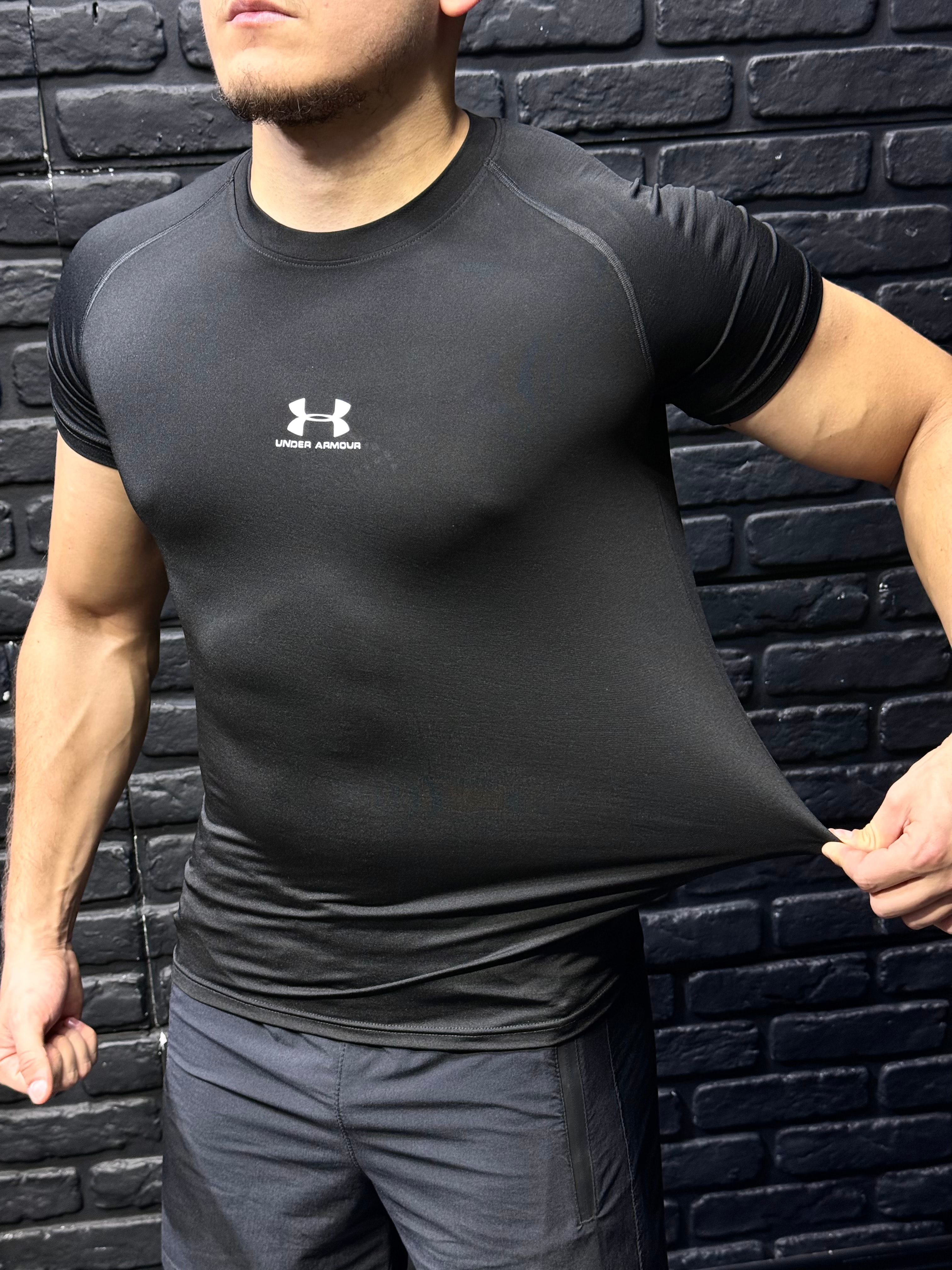 Under Armour Compression T-Shirt - Siyah