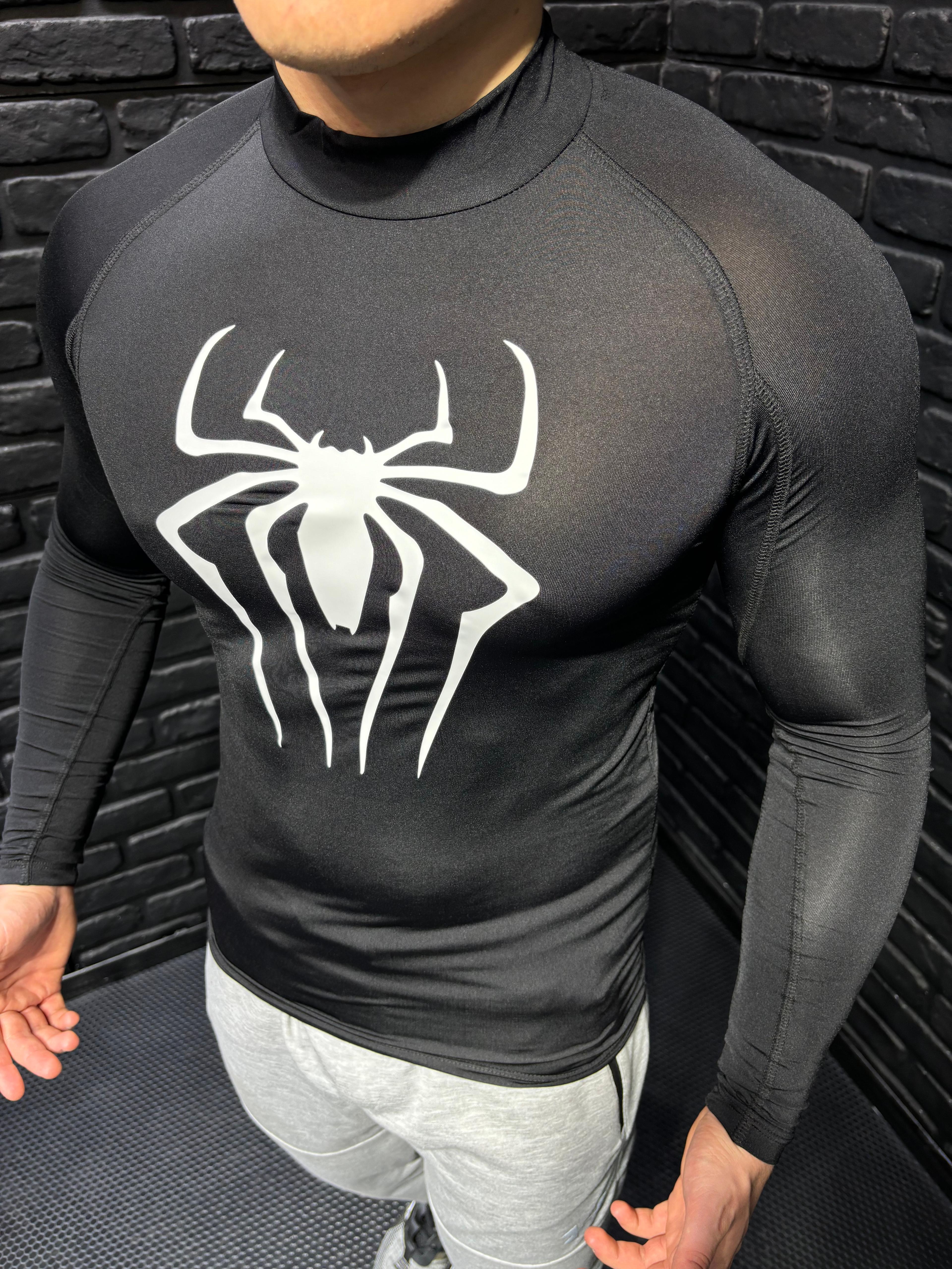Spider Boğazlı Compression Body