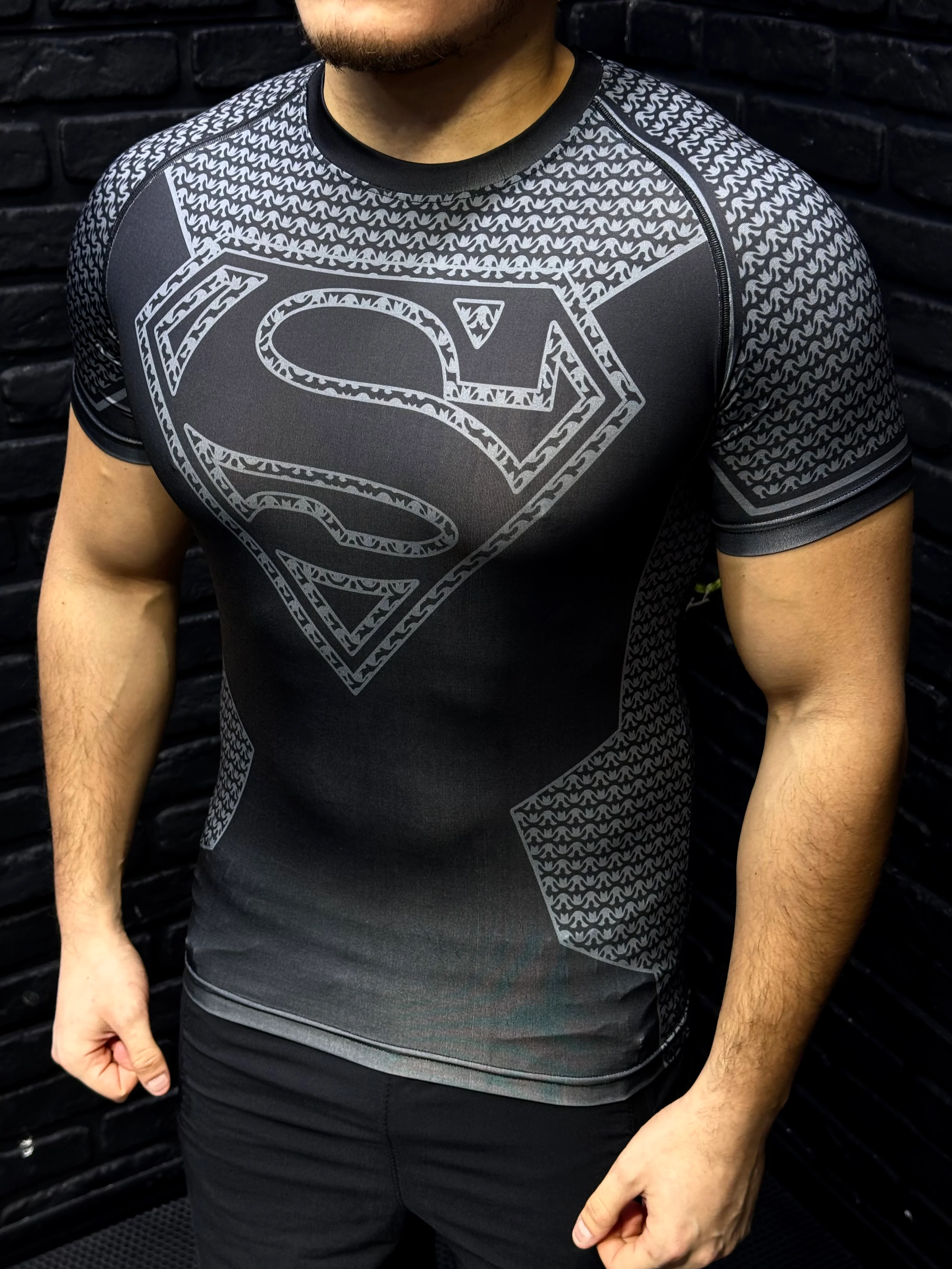 Superman Compression Tişört Zırh Tasarım
