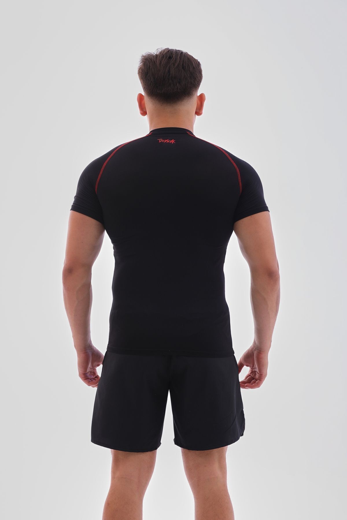 Anime Berserk Compression Tişört Fit Spor Siyah