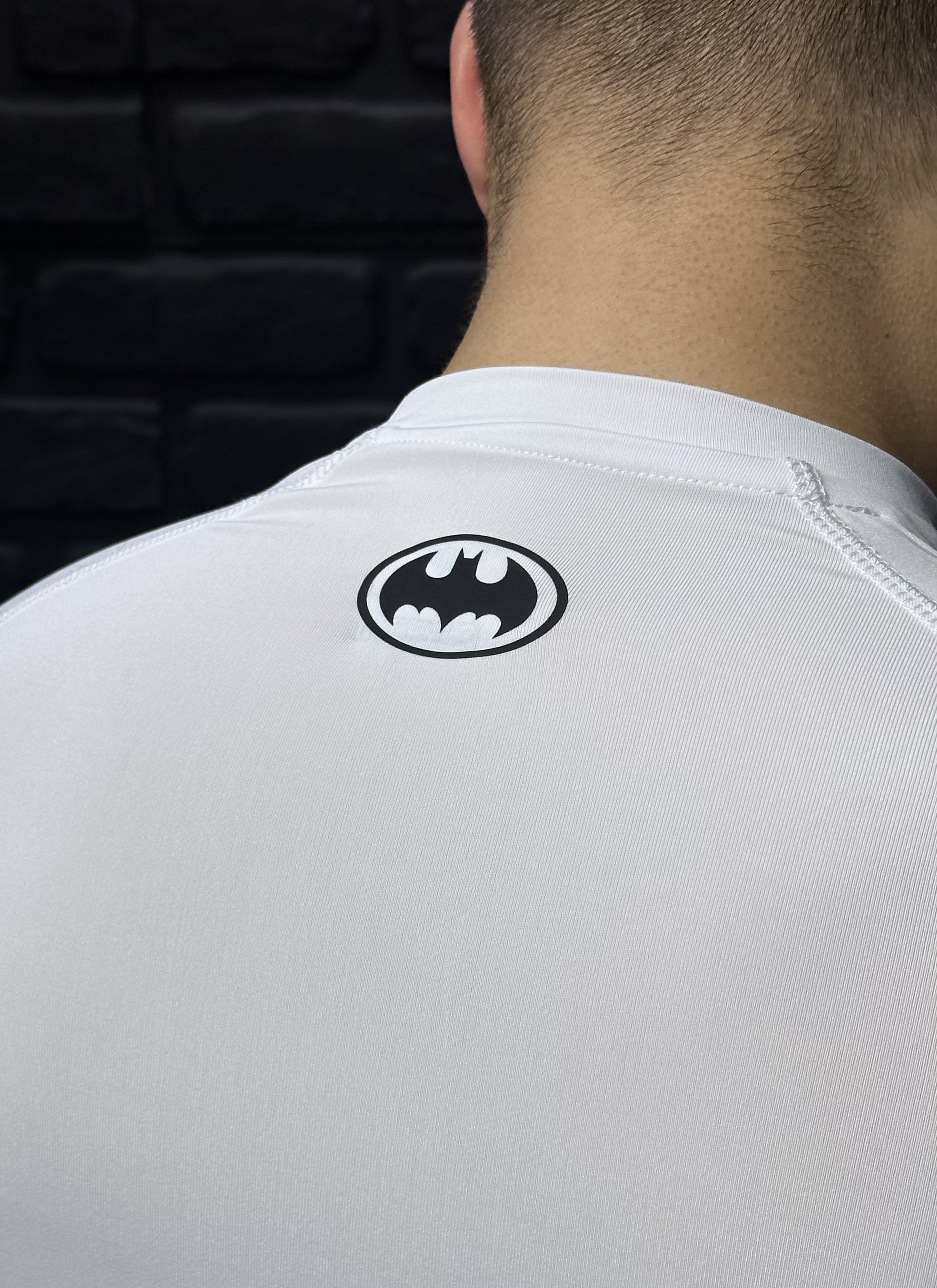 Batman Compression T-Shirt - Beyaz