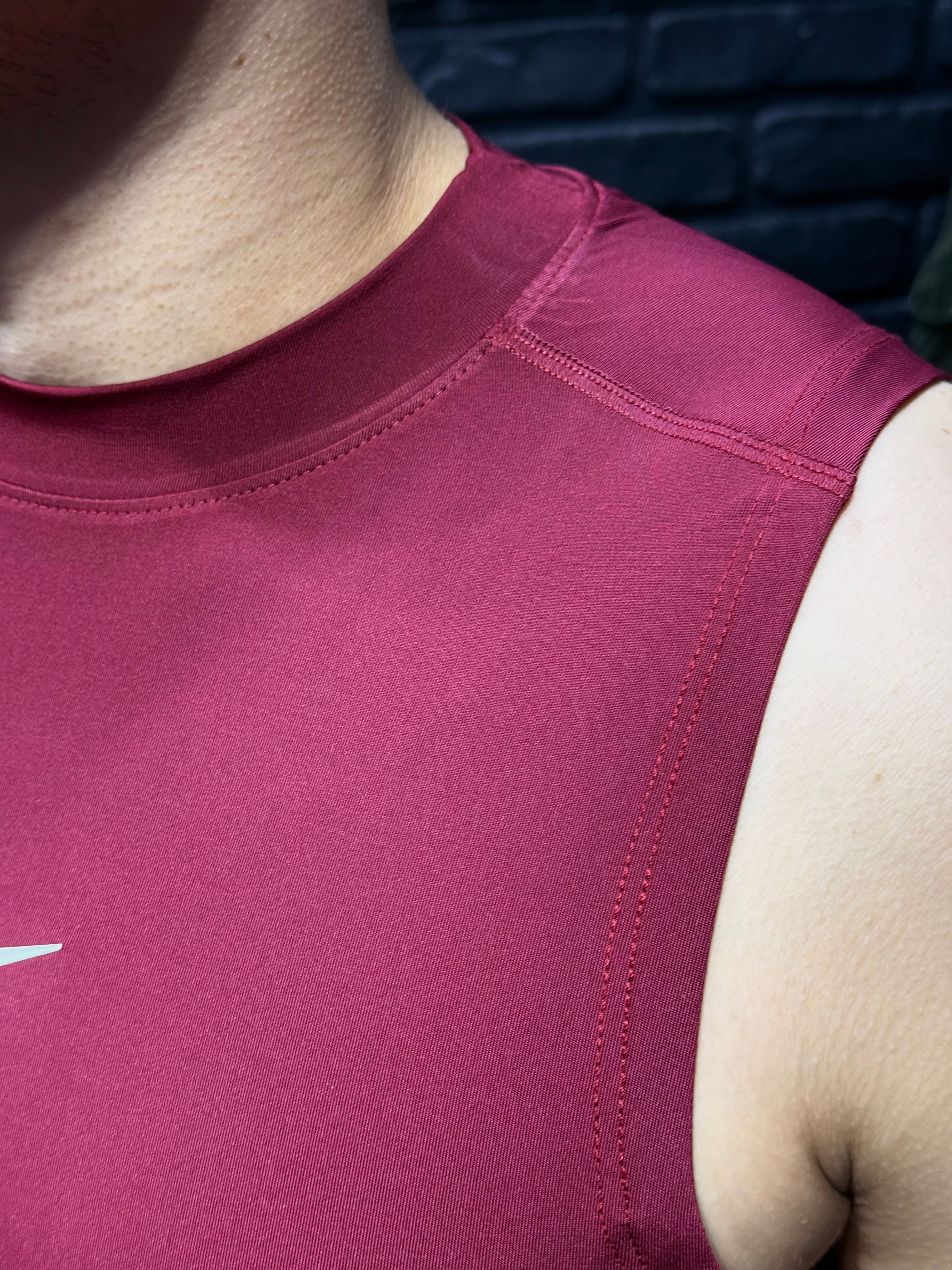 Nike Compression Atlet - Bordo