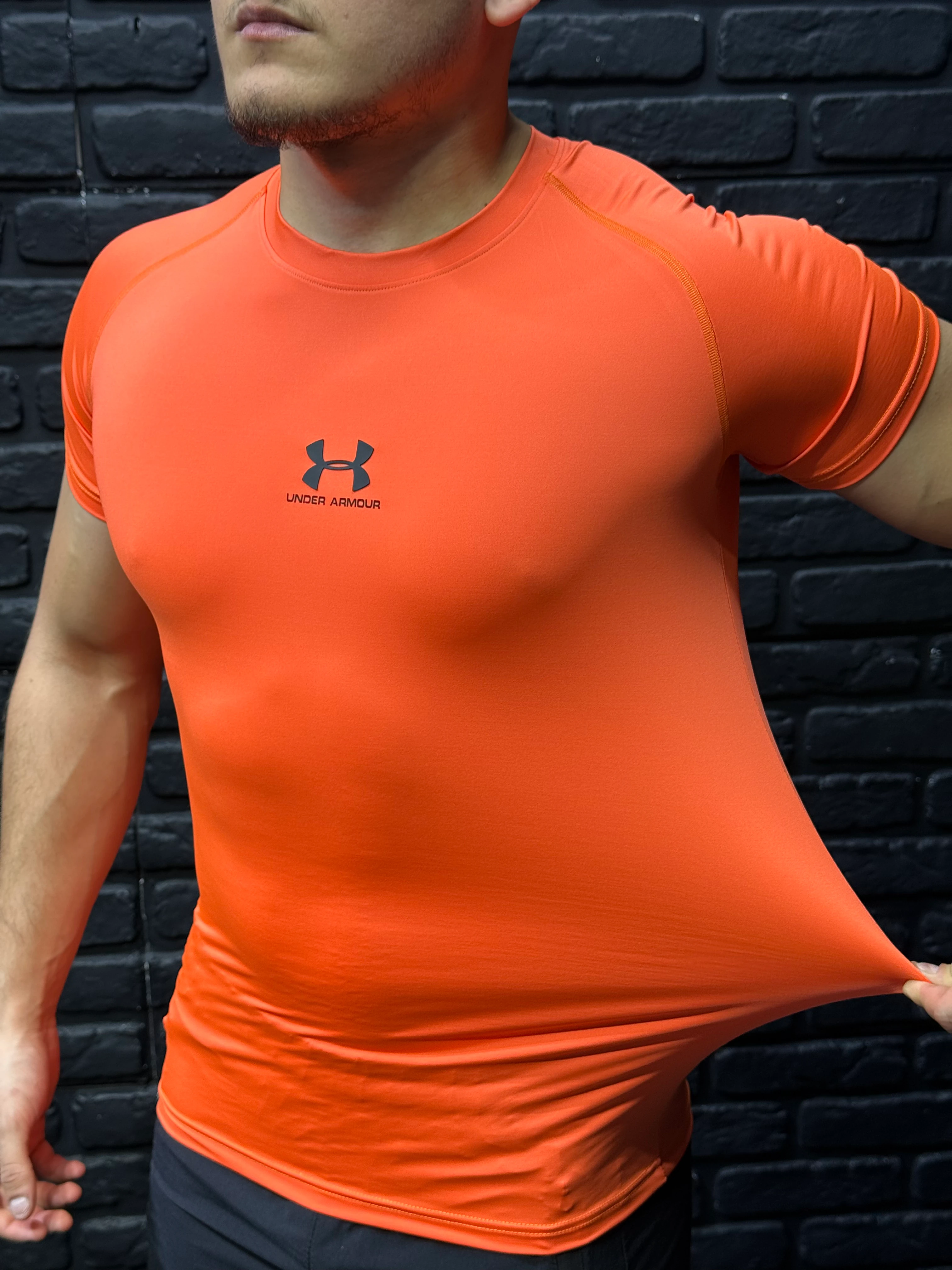 Under Armour Compression T-Shirt - Turuncu