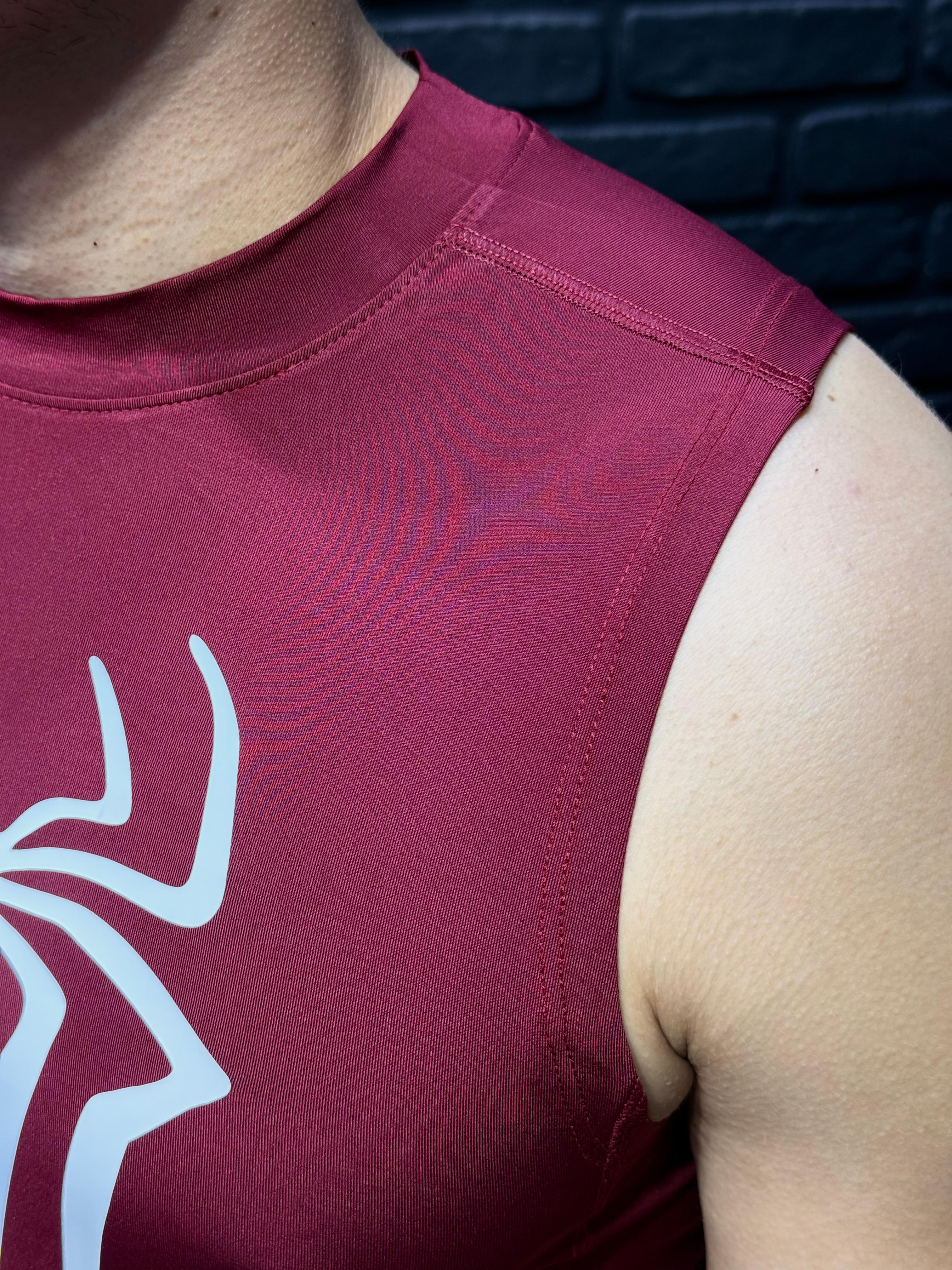 Spider Compression Atlet - Bordo