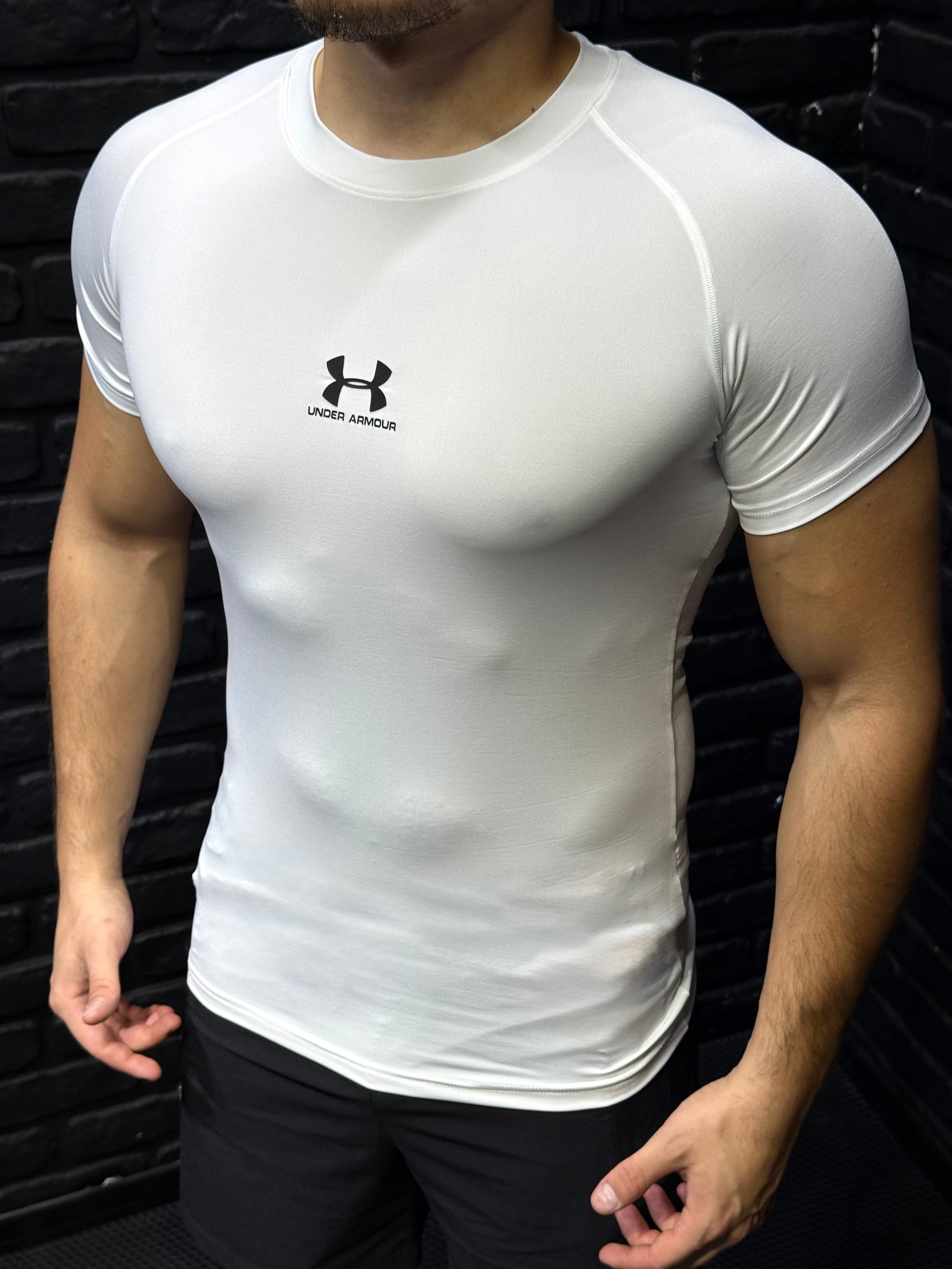 Under Armour Compression T-Shirt - Beyaz