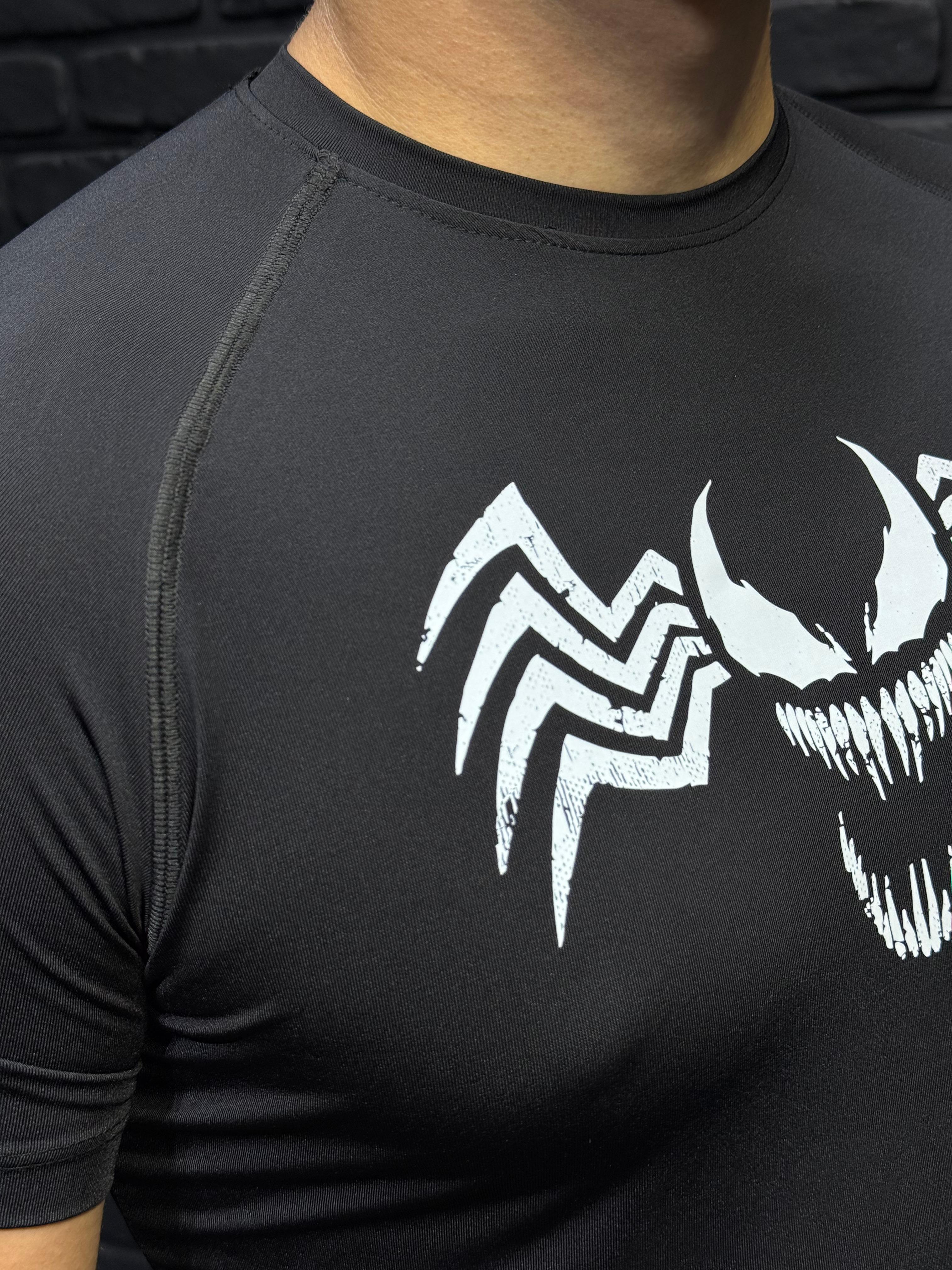 Venom Siyah Compression T-Shirt