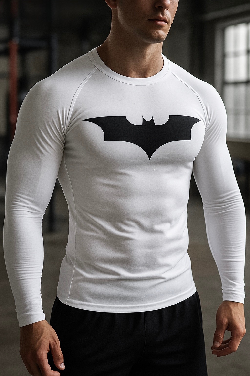 Batman Compression Body - Beyaz