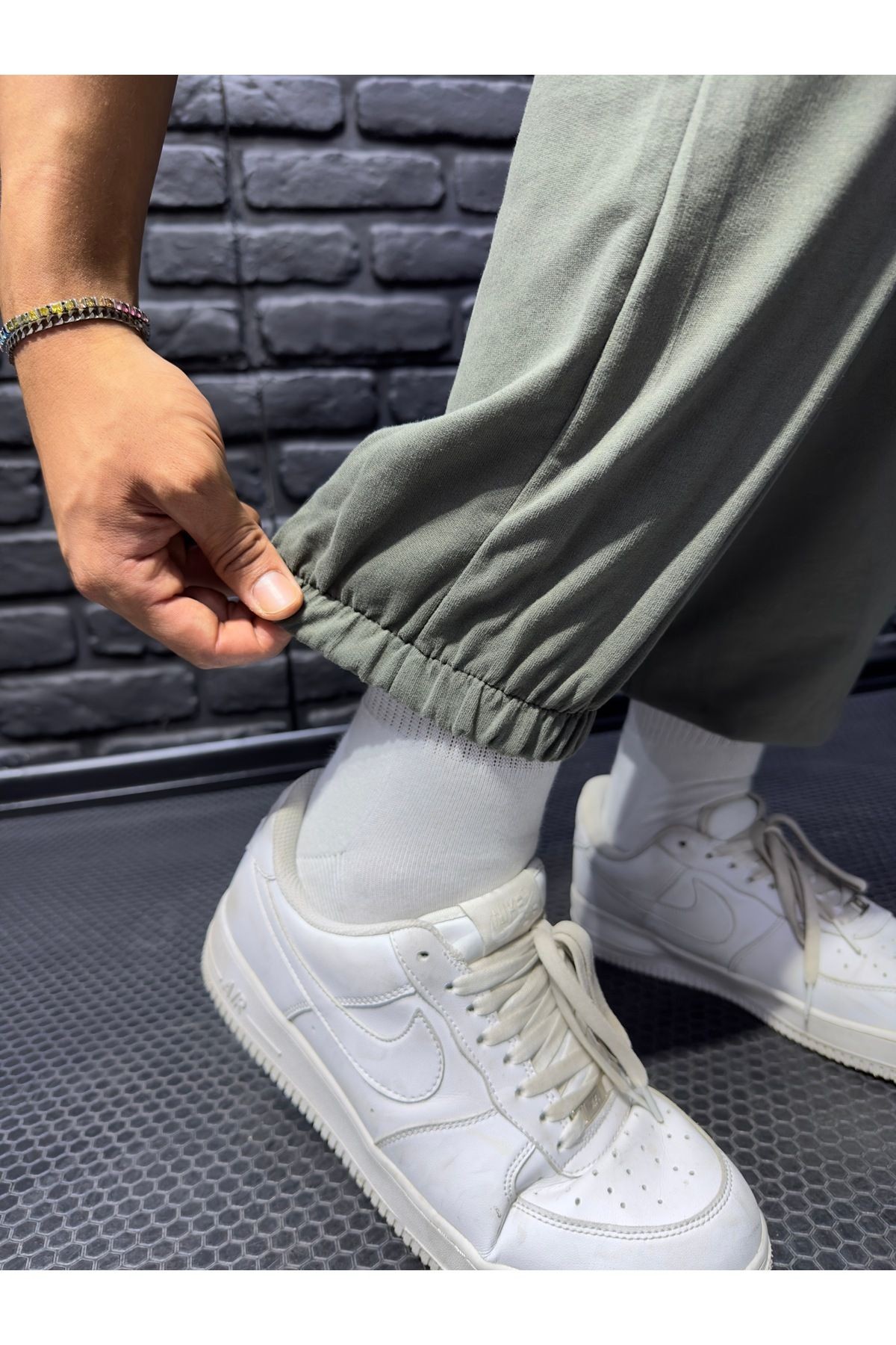 Erkek Jogger Eşofman Altı Rahat Spor Eşofman Altı %100 Pamuk