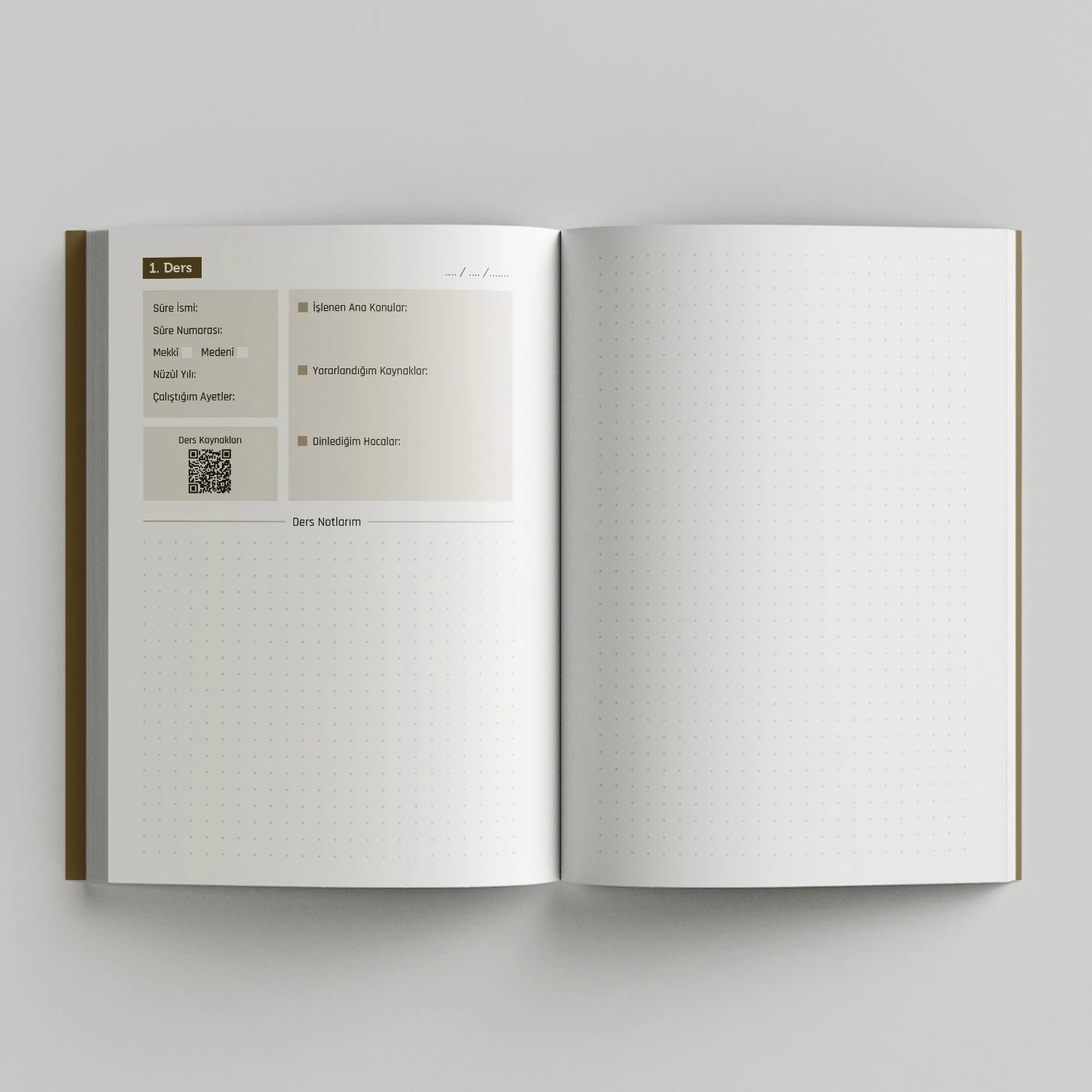 Tefsir Ajandası / Mor / İnce Kapak